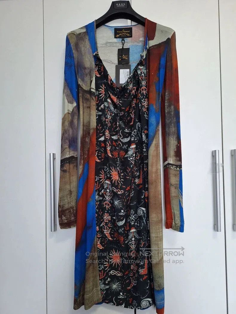 Vivienne Westwood Vivienne Westwood oil painting style dress . Size XL / US 12-14 / IT 48-50 - 1 Thumbnail