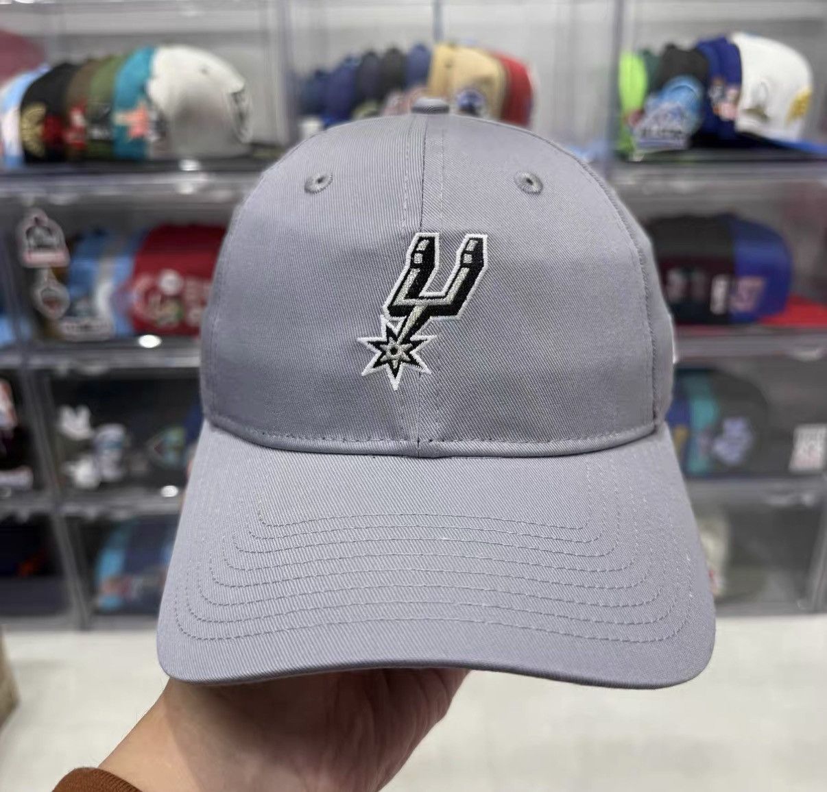 New Era New Era NBA San Antonio Spurs Curved Brim Baseball Cap J32 Size ONE SIZE - 1 Thumbnail