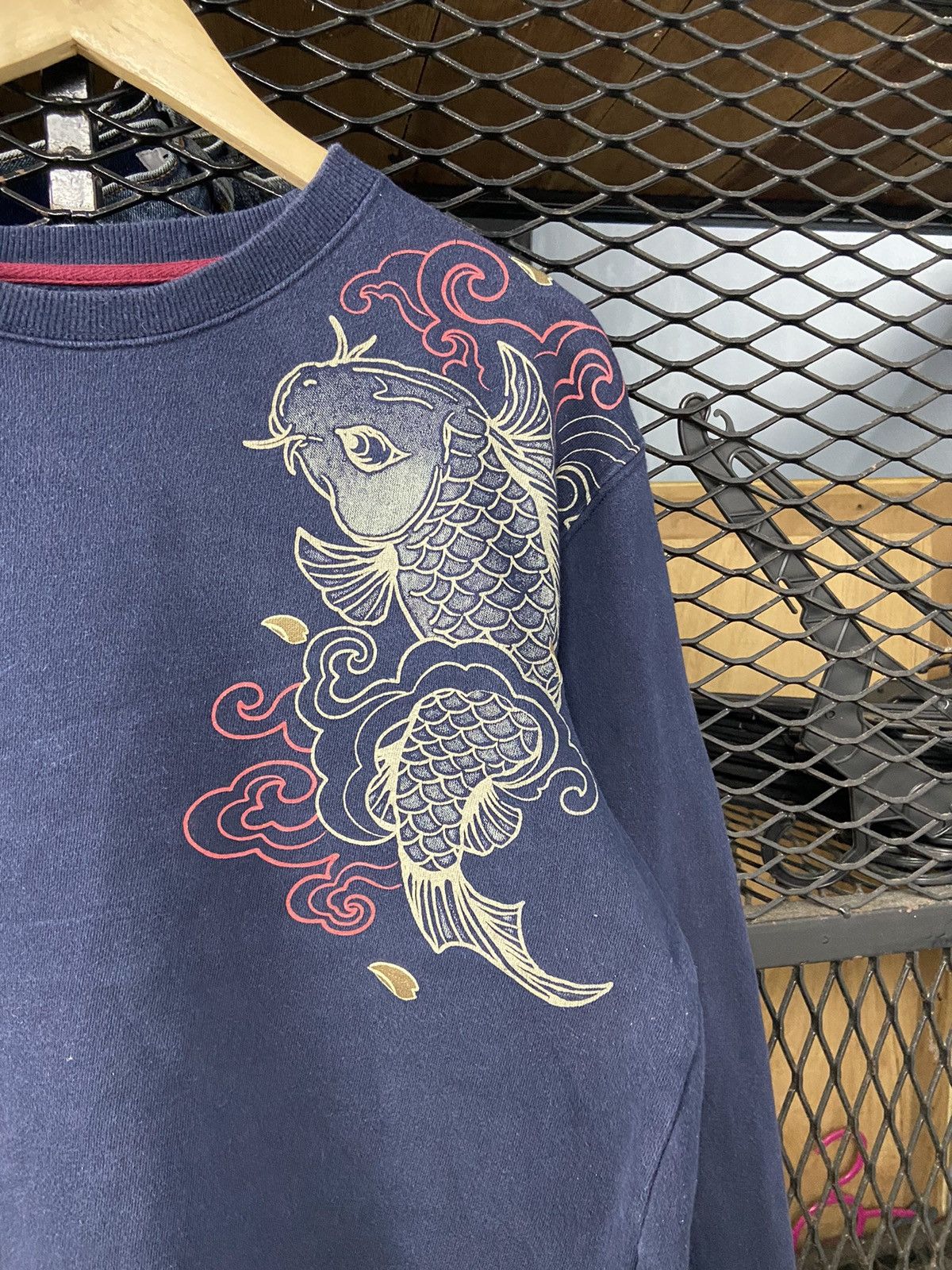 Japanese Brand × Other × Vintage SORRIDER JAPAN FISH KOI RARE DESIGN Size US L / EU 52-54 / 3 - 4 Thumbnail