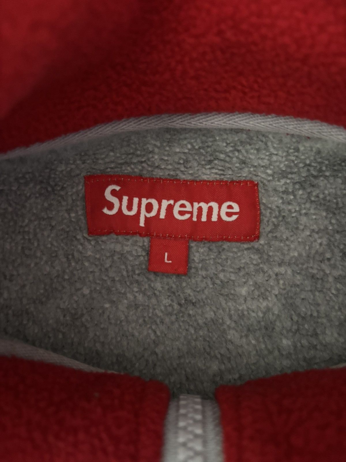 Supreme Supreme New York 2011 Polartec half zip Size US L / EU 52-54 / 3 - 4 Thumbnail