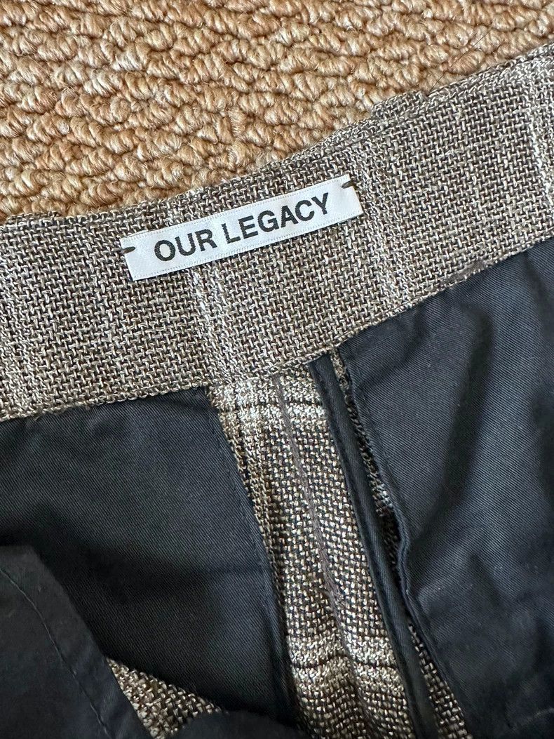 Our Legacy our legacy size 48 Borrowed Chino plaid trousers 2502-Next Size US 32 / EU 48 - 3 Thumbnail