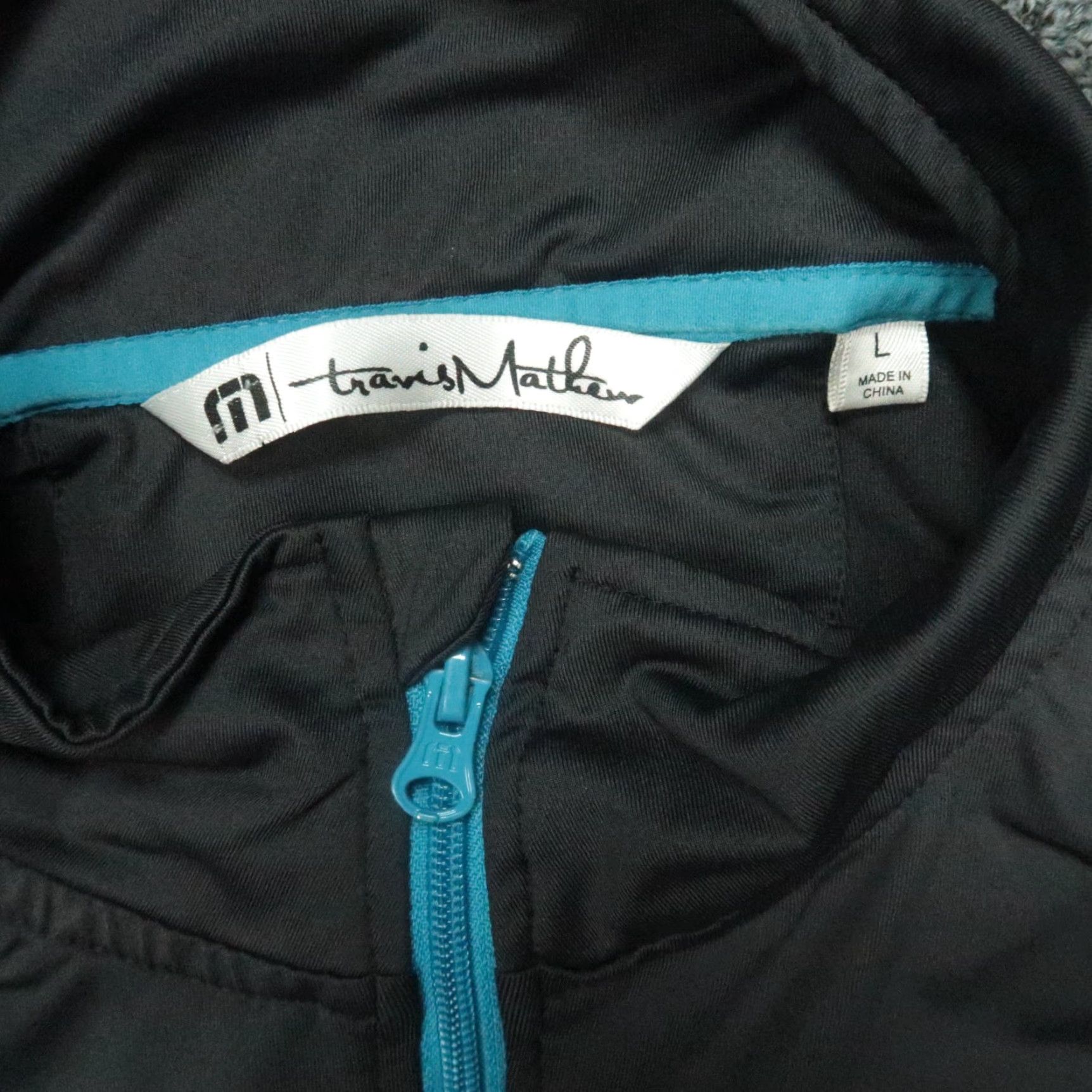 TravisMathew Travis Mathew Jacket Men L Black Track Full Zip Golf Gleneagles Country Club Size US L / EU 52-54 / 3 - 3 Thumbnail