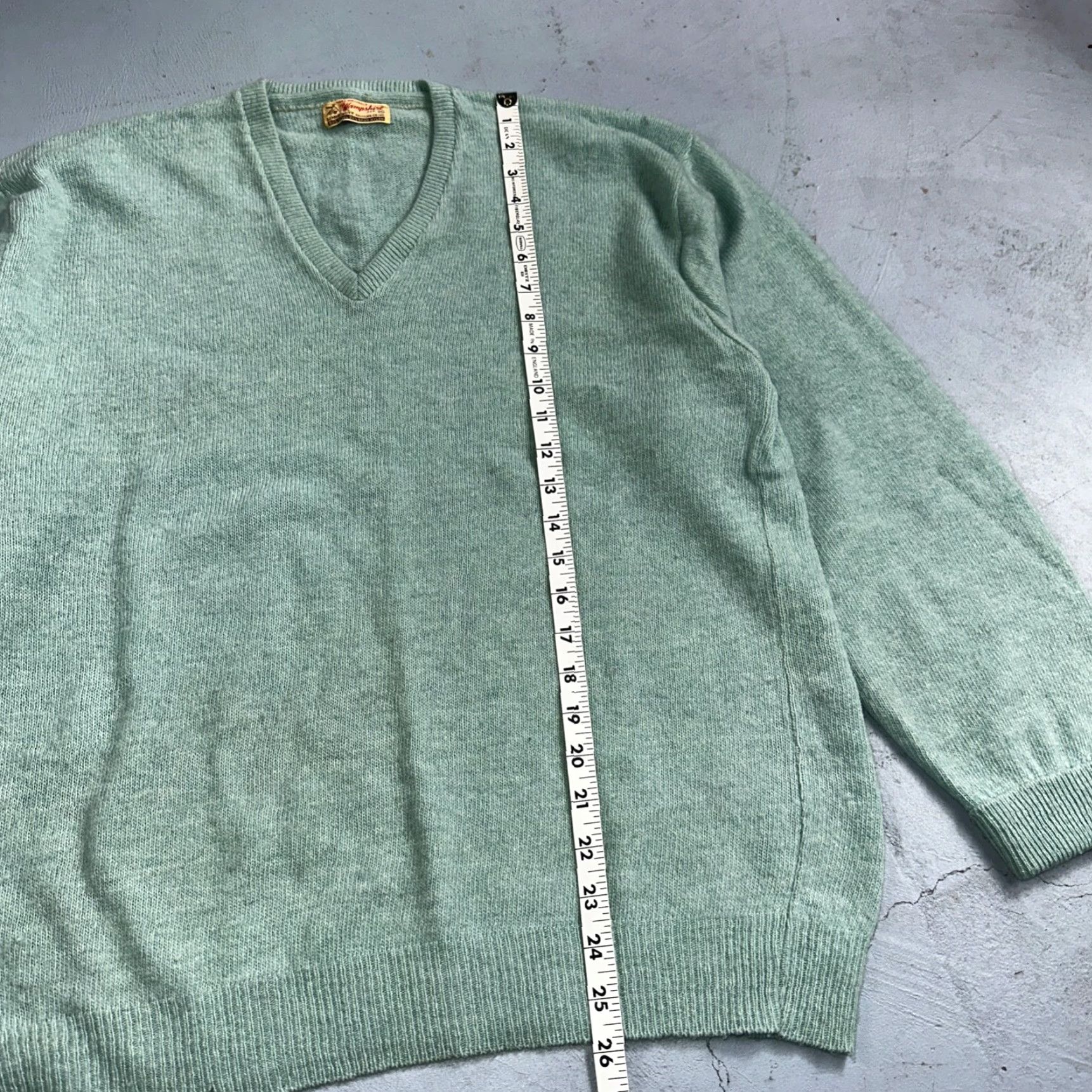 Altea VINTAGE Lord Jeff Knit Shirt 1950s Rockabilly Teal Green XL Men’s Wool Knit 1950s Lord Jeff Mens XL Teal Green Rockabilly Knit Shirt Size US XL / EU 56 / 4 - 5 Thumbnail