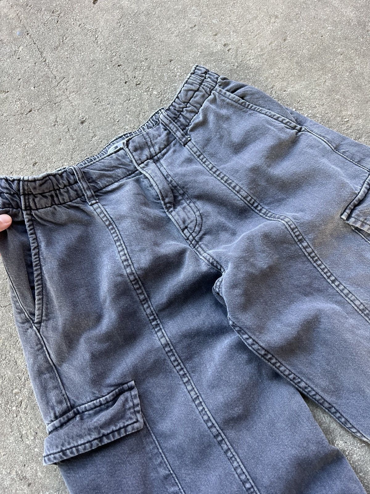 If Six Was Nine VINTAGE BERSHKA CARGGO PANTS BAGGY IF SIX WAS NINE TRIBAL Size US 28 / EU 44 - 3 Thumbnail