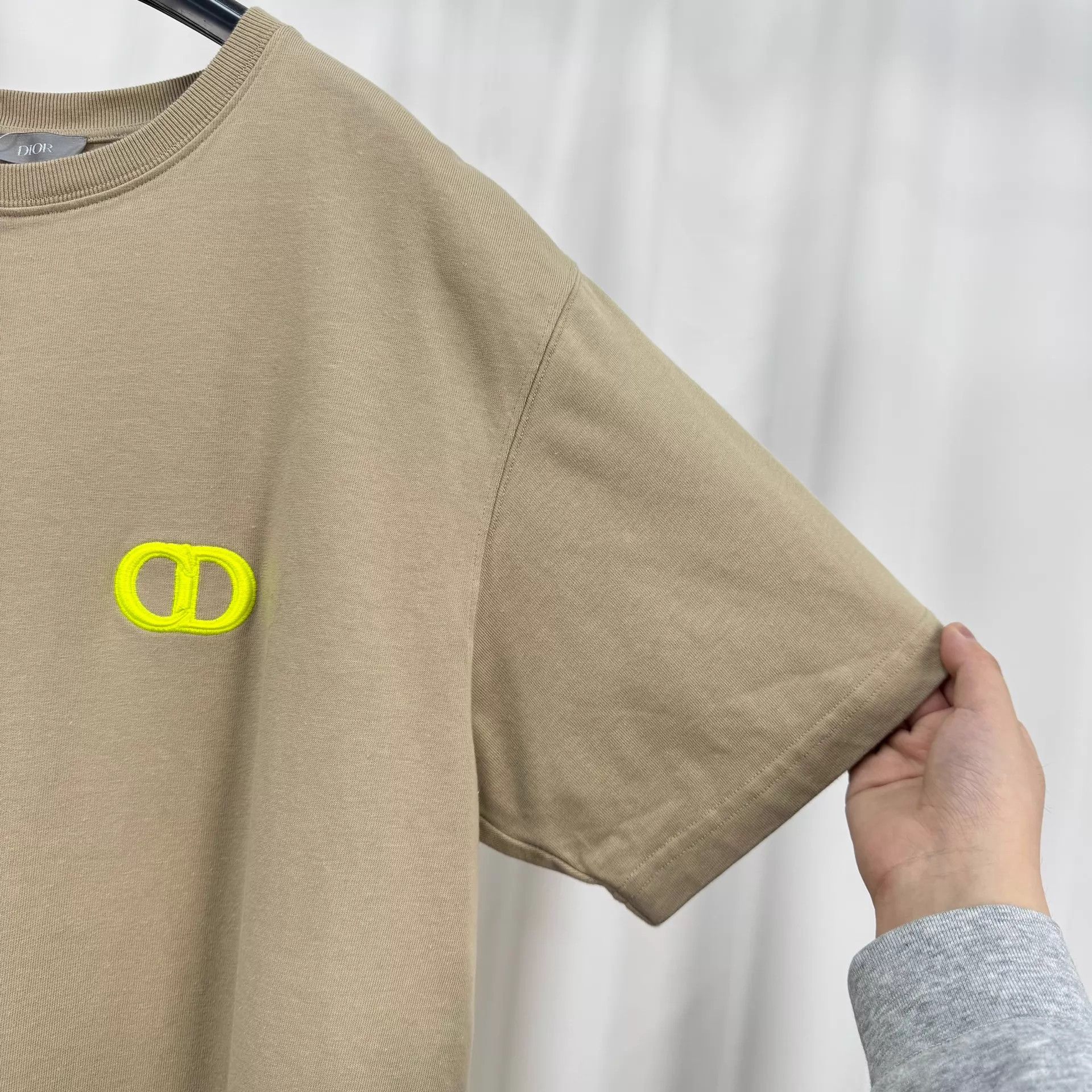 Dior Dior CD Embroidered SS Tee L 99 New 6400 KL10962 Size L / US 10 / IT 46 - 4 Thumbnail