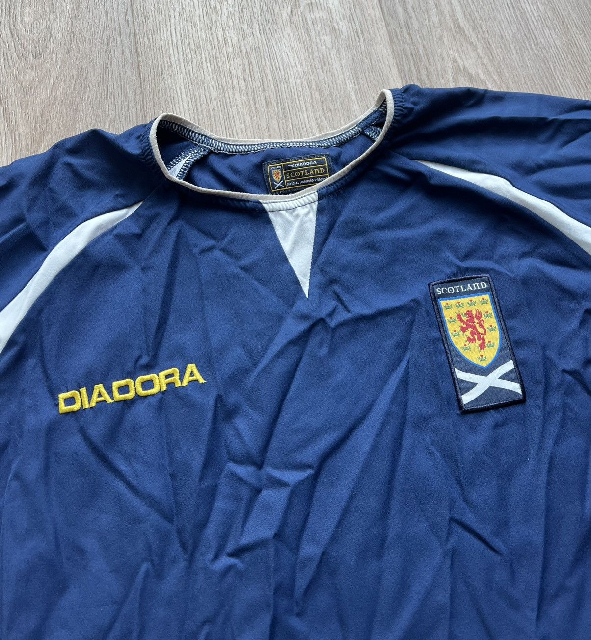 Diadora × Vintage Vintage 2003 Diadora Scotland Football T-Shirt Soccer Jersey Size US XXL / EU 58 / 5 - 3 Thumbnail