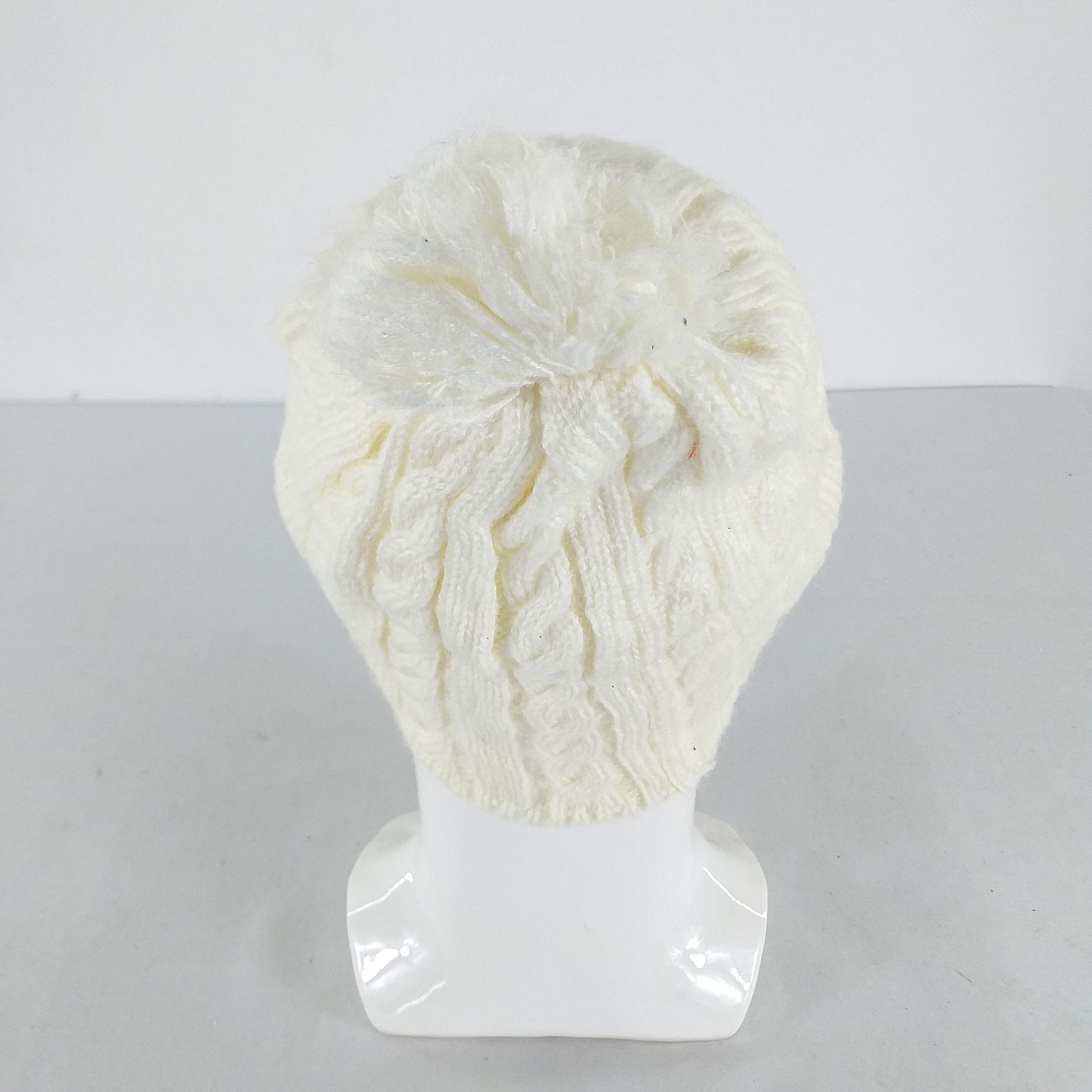 Japanese Brand Roxy Logo Embroidery Snow Cap Hat Beanie -BN319 Size ONE SIZE - 2 Thumbnail