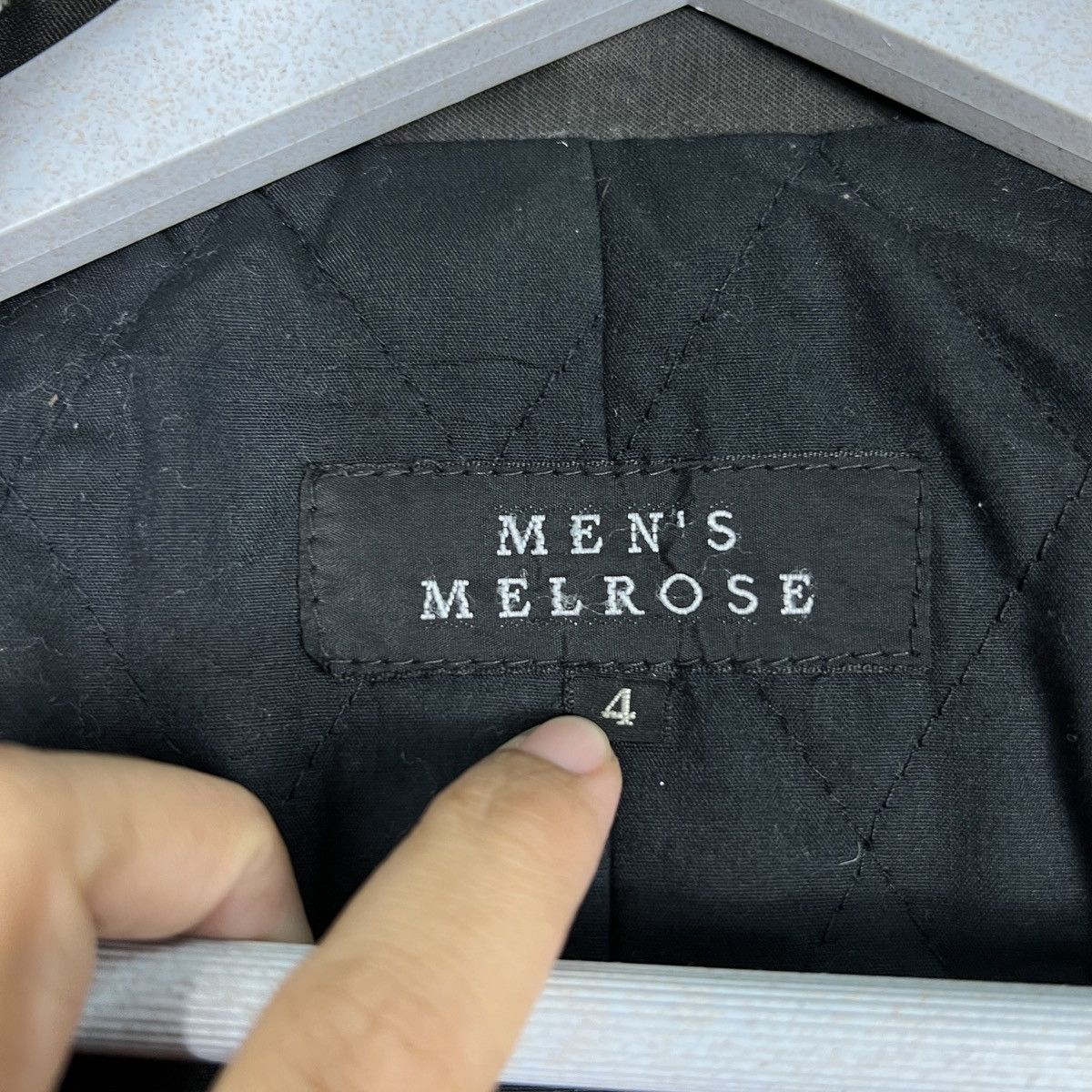 Melrose 🔥 MELROSE MEN MOLESKIN FAUX FUR TRIM JACKET Size US M / EU 48-50 / 2 - 14 Thumbnail