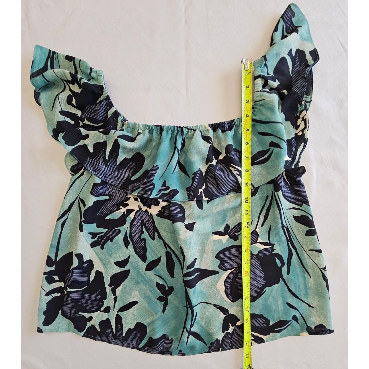 Anthropologie MAEVE Anthropologie Off the Shoulders Floral Blouse Top M Size M / US 6-8 / IT 42-44 - 7 Thumbnail