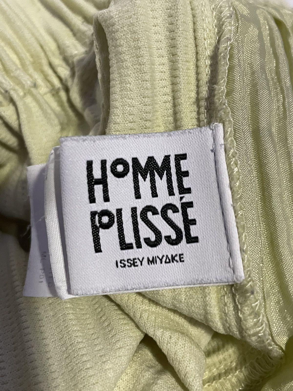 Homme Plisse Issey Miyake ISSEY MIYAKE 🇯🇵 Homme Plissé Yellow Tailored Pleats Size US 29 - 3 Thumbnail