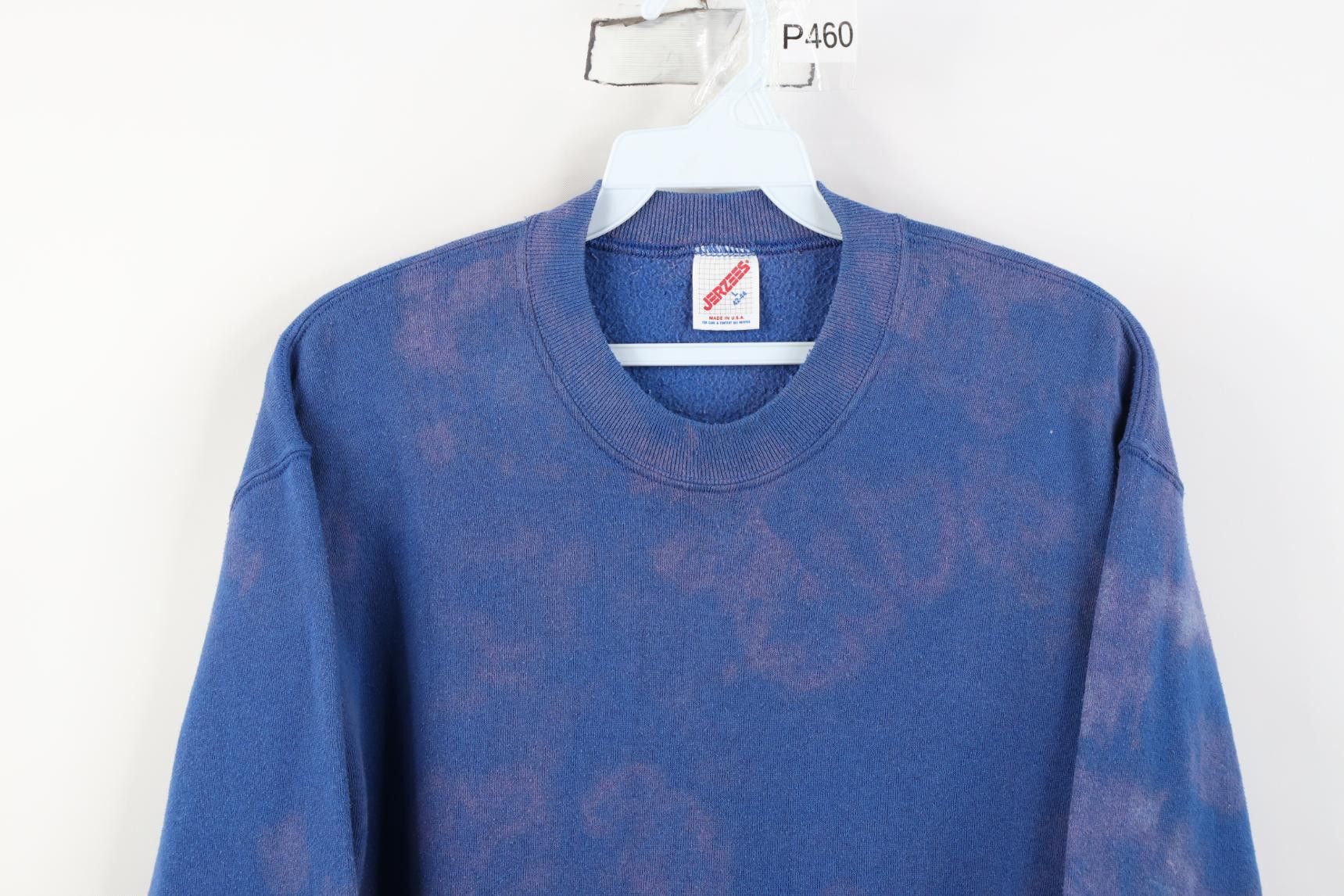Vintage Vintage 90s Streetwear Blank Acid Wash Sweatshirt USA Size L / US 10 / IT 46 - 2 Thumbnail