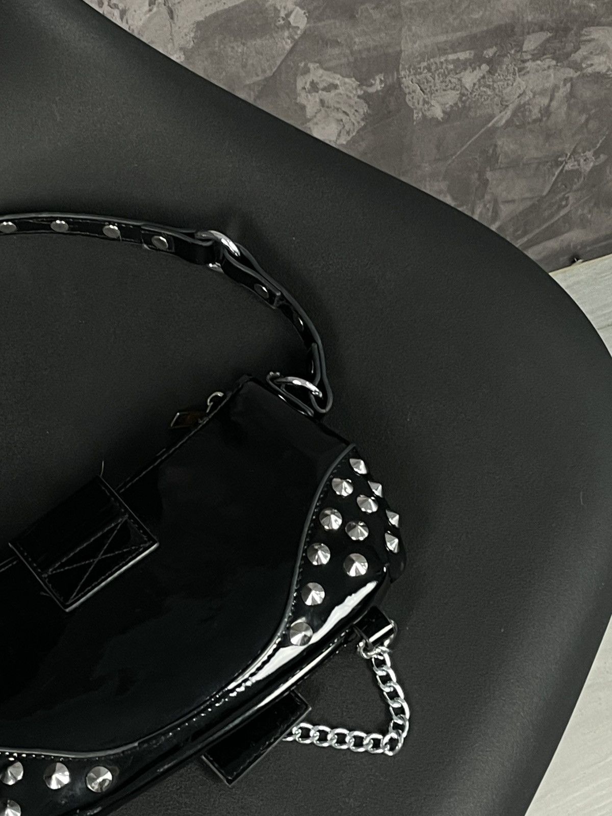 If Six Was Nine × Le Grande Bleu (L.G.B.) × Vintage Vintage Balenciaga Style Y2K glamour avant garde bag Size ONE SIZE - 7 Thumbnail