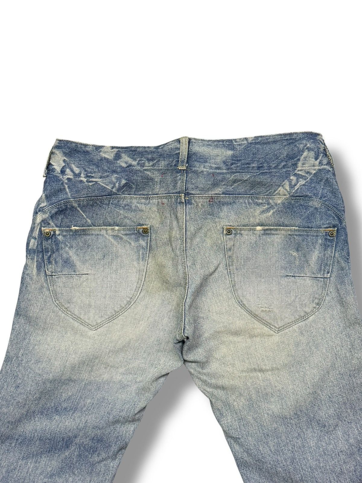 Hysteric Glamour Vintage Sputnik Japan Distressed Archive Y2K Japanese Denim Size US 34 / EU 50 - 6 Thumbnail