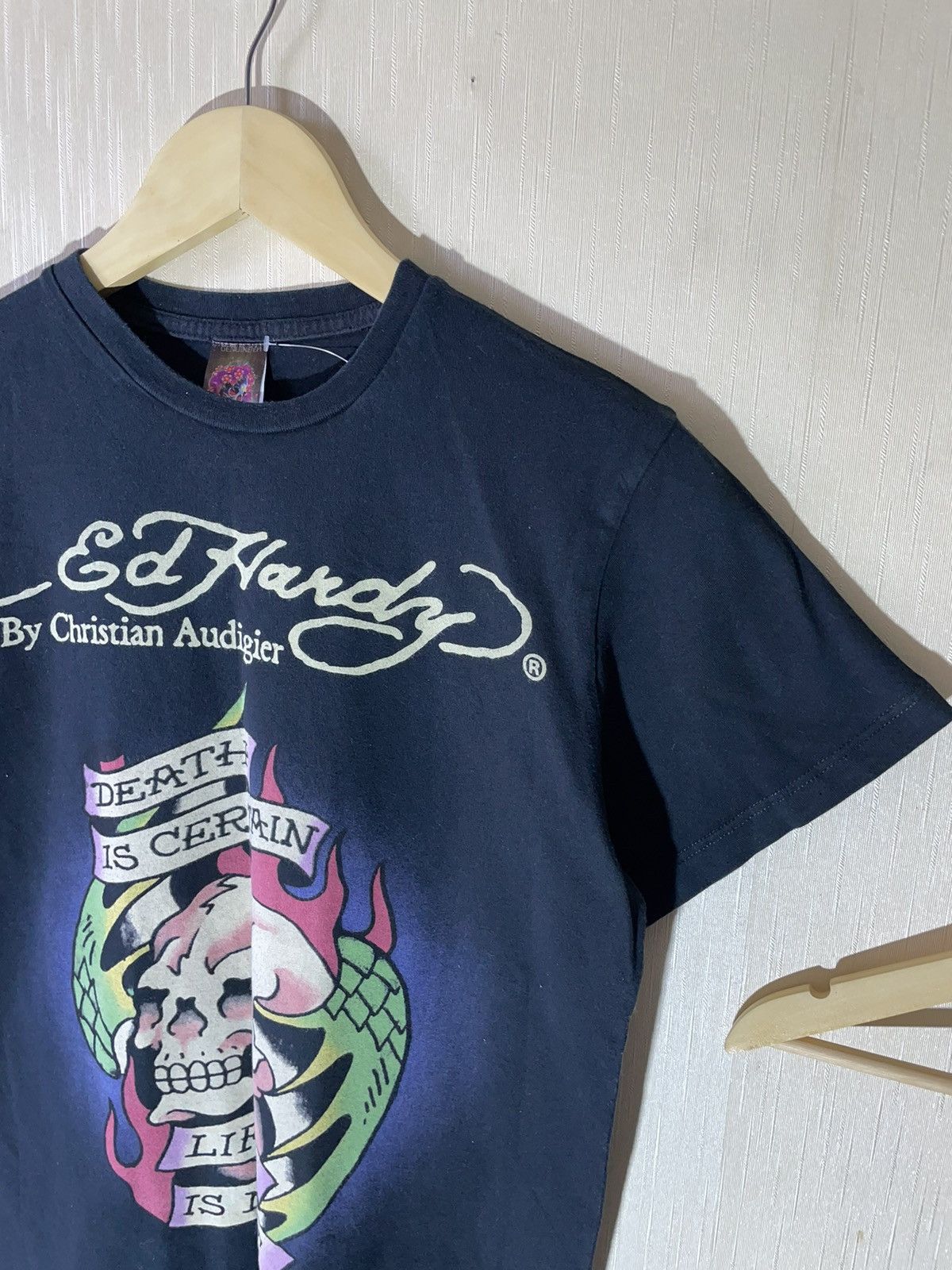 Ed Hardy × Japanese Brand × Vintage Ed hardy vintage Japanese T shirt Size US S / EU 44-46 / 1 - 3 Thumbnail