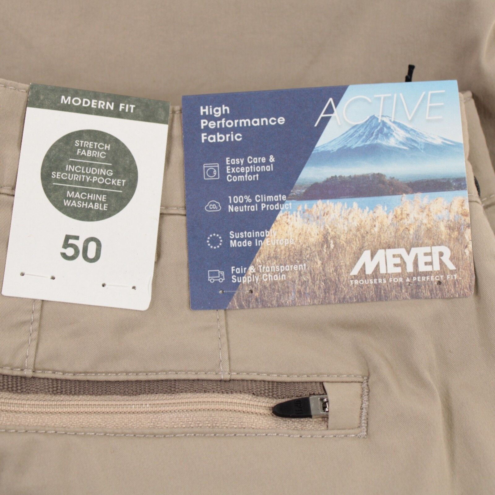 Other Meyer New with tags Chinos Size 34 US In Beige Size US 34 / EU 50 - 6 Thumbnail