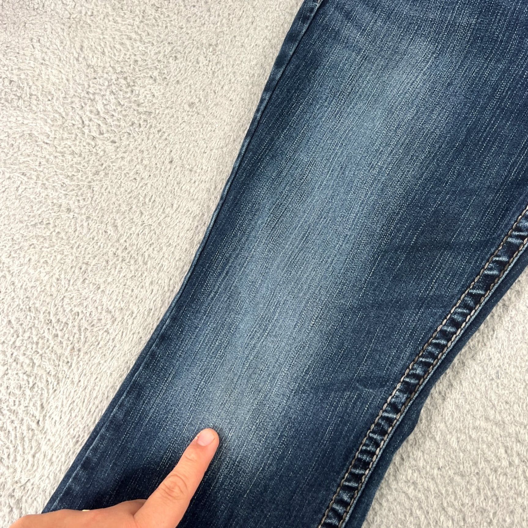 Silver Jeans Co. VINTAGE Silver Jeans Suki Surplus Bootcut Women’s Denim Pants Size 31/30 Blue Stretch Size 24" / US 00 / IT 34 - 3 Thumbnail