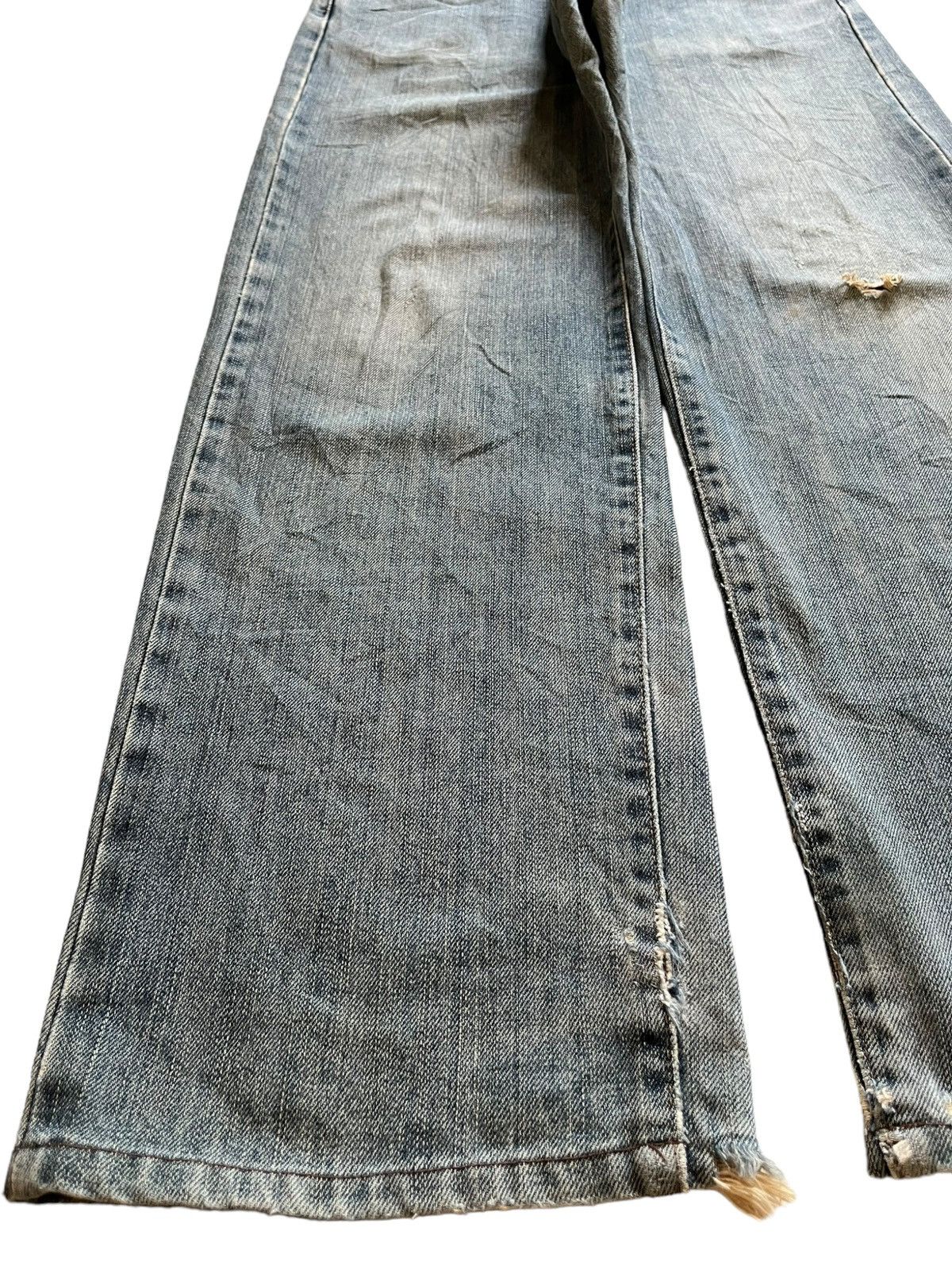 Edwin × Japanese Brand Vintage Japanese Edwin Mud Wash Distressed Baggy Jeans Size US 31 - 6 Thumbnail