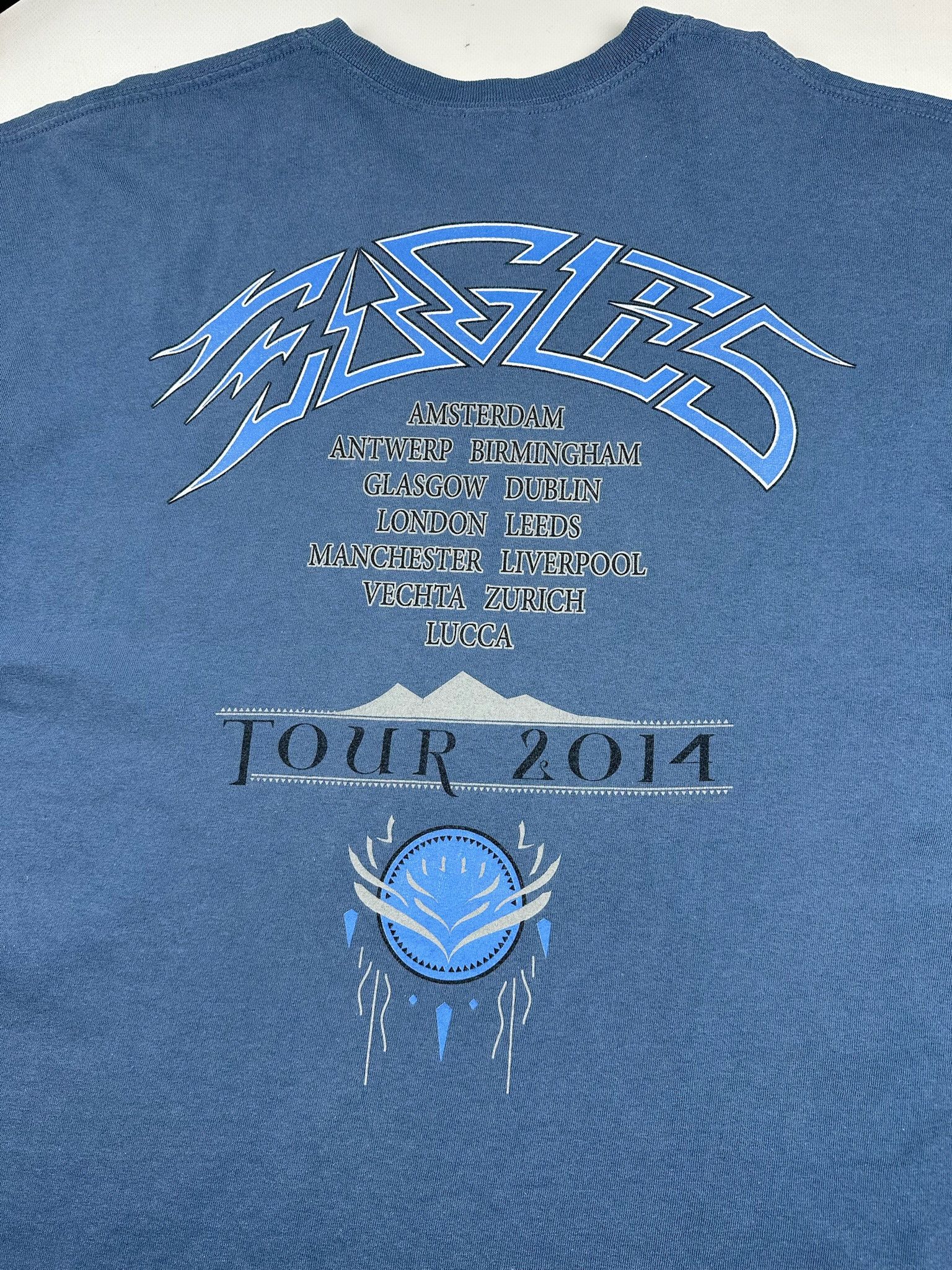 Band Tees VINTAGE EAGLES BAND HOTEL CALIFORNIA TEE Size US XL / EU 56 / 4 - 5 Thumbnail