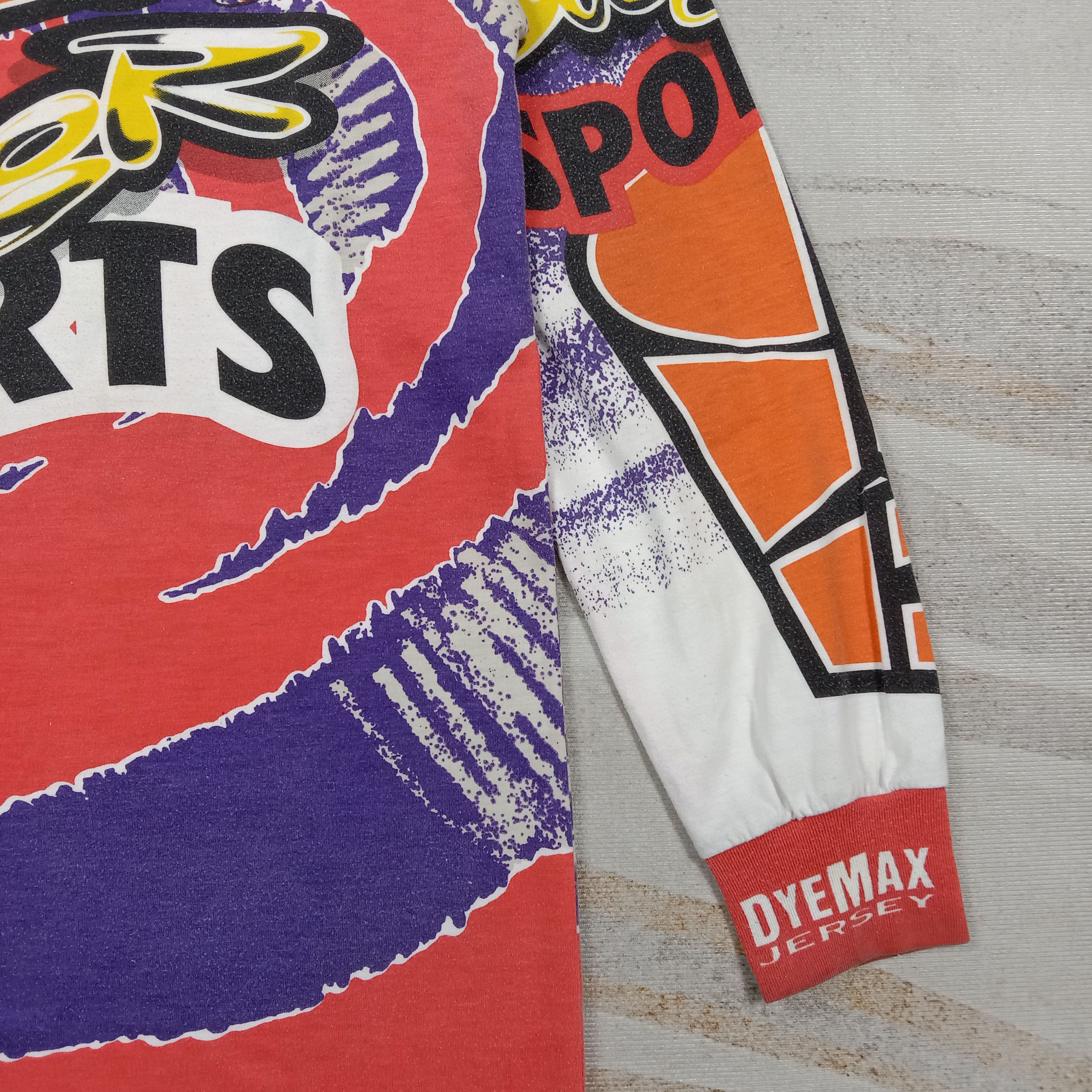 Japanese Brand Axo Power Sports Extreme Racing Dyemax Tshirt C276N78 Size US M / EU 48-50 / 2 - 3 Thumbnail