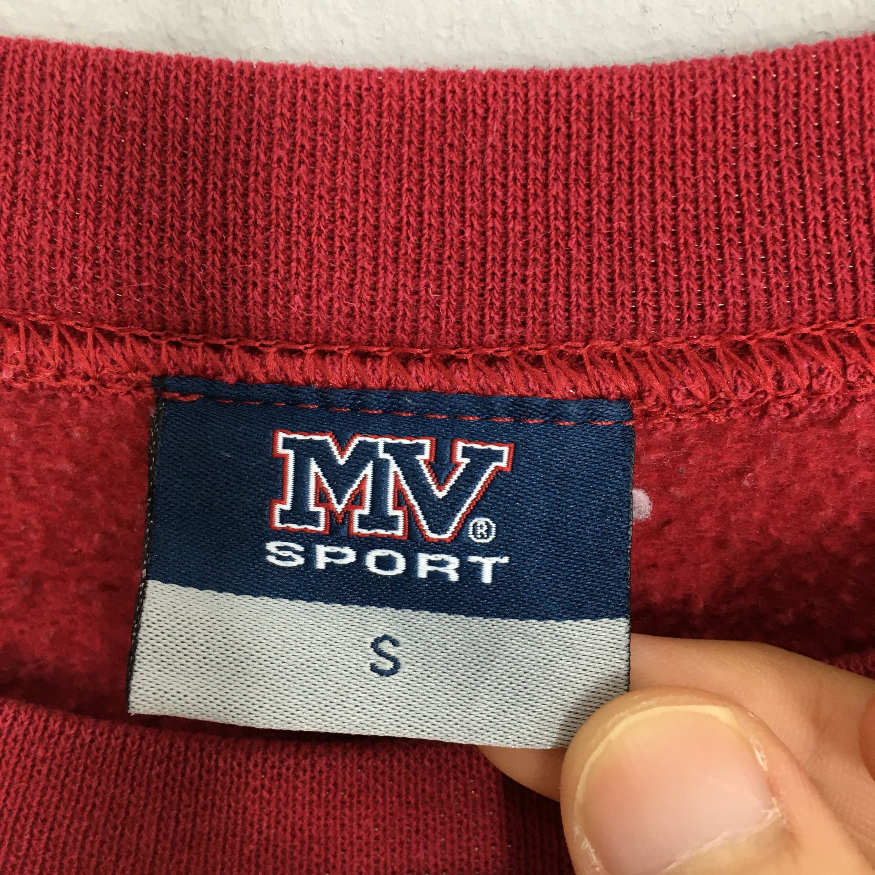 NCAA × Vintage Vintage Modesto High School Red Sweatshirt Small Size US S / EU 44-46 / 1 - 6 Thumbnail