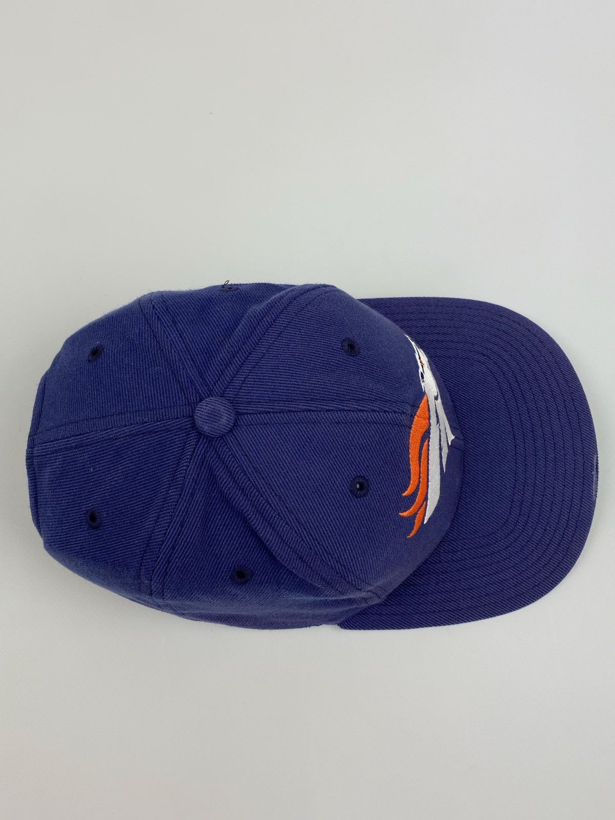 NFL Vintage Faded Denver Broncos Snap Back Cap Size ONE SIZE - 5 Thumbnail