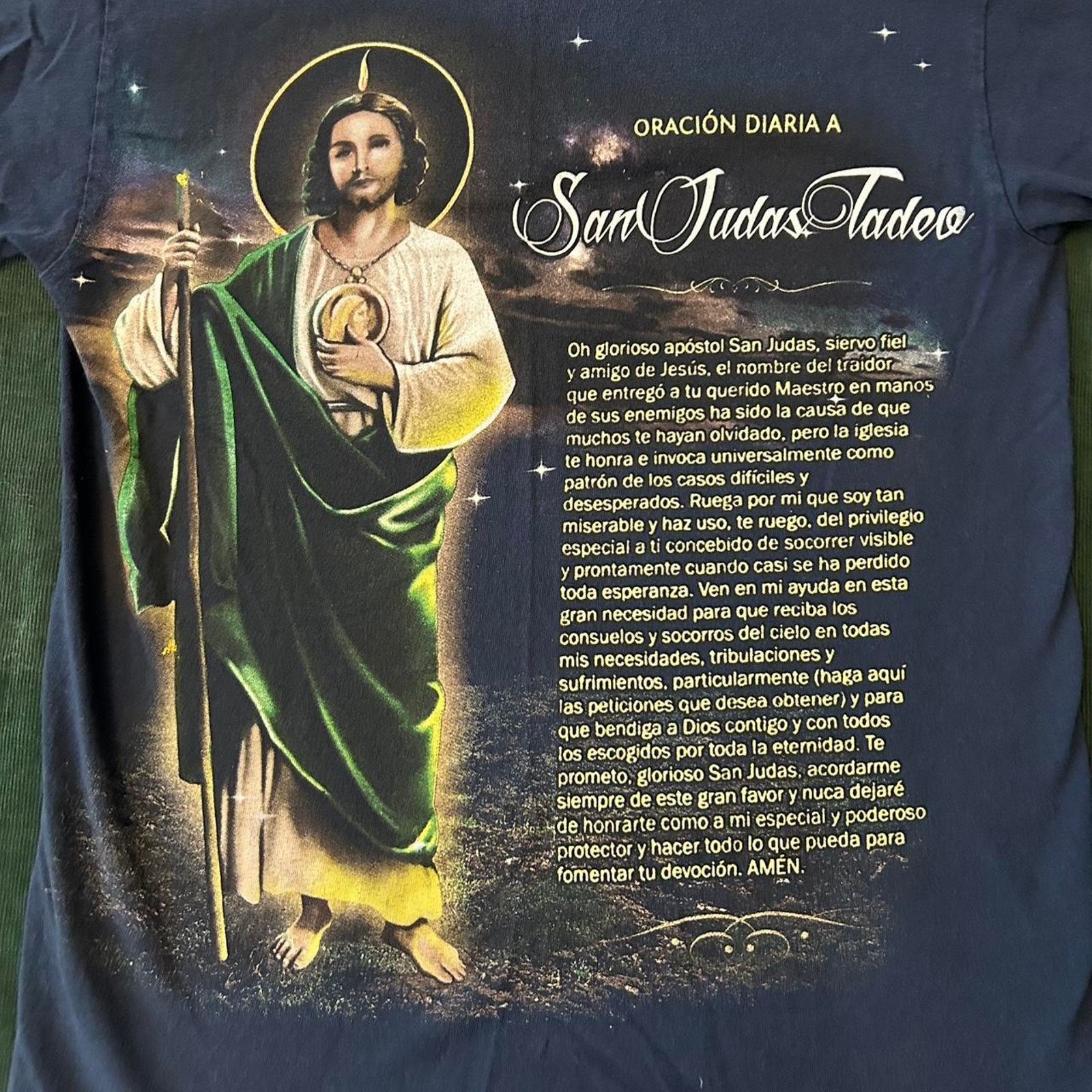 Other Y2k san judas graphic tee Size US S / EU 44-46 / 1 - 2 Thumbnail