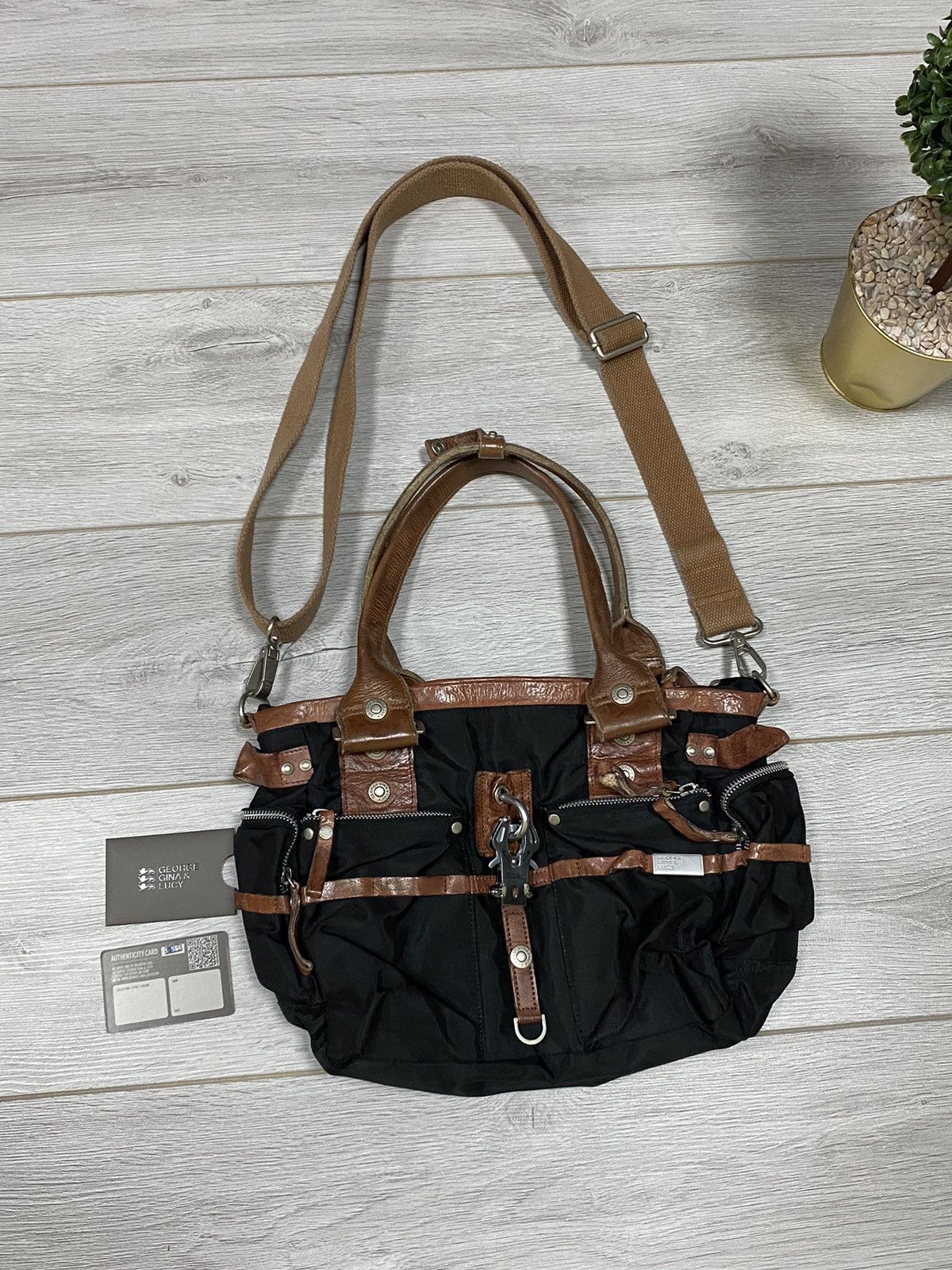 Vintage GG&L ALYX style George Gina Lucy NEW carabiner shoulder bag Size ONE SIZE - 1 Thumbnail
