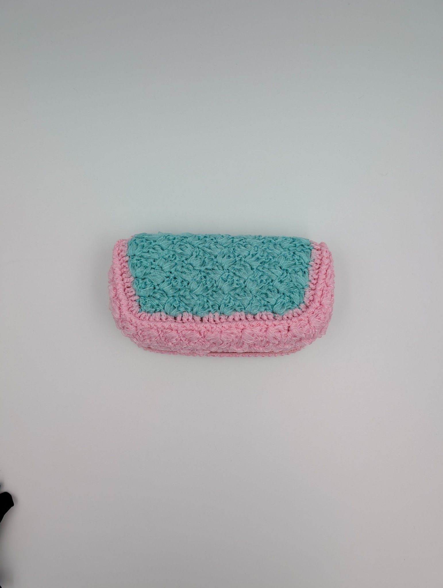 Roger Vivier Pink And Mint Viv Choc Mini Bag Size ONE SIZE - 3 Thumbnail