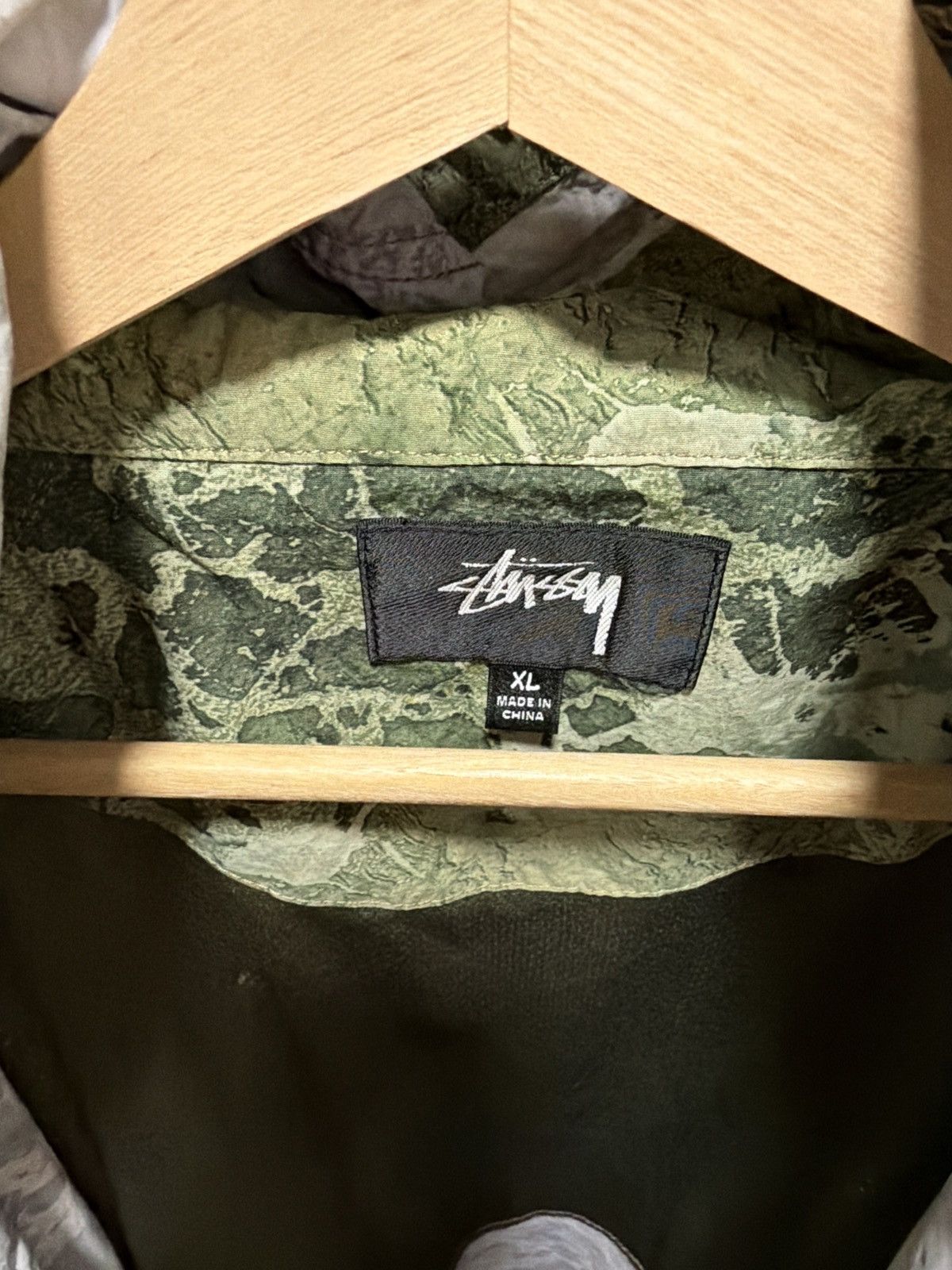 Stussy Stussy camo shell jacket Size US XL / EU 56 / 4 - 4 Thumbnail