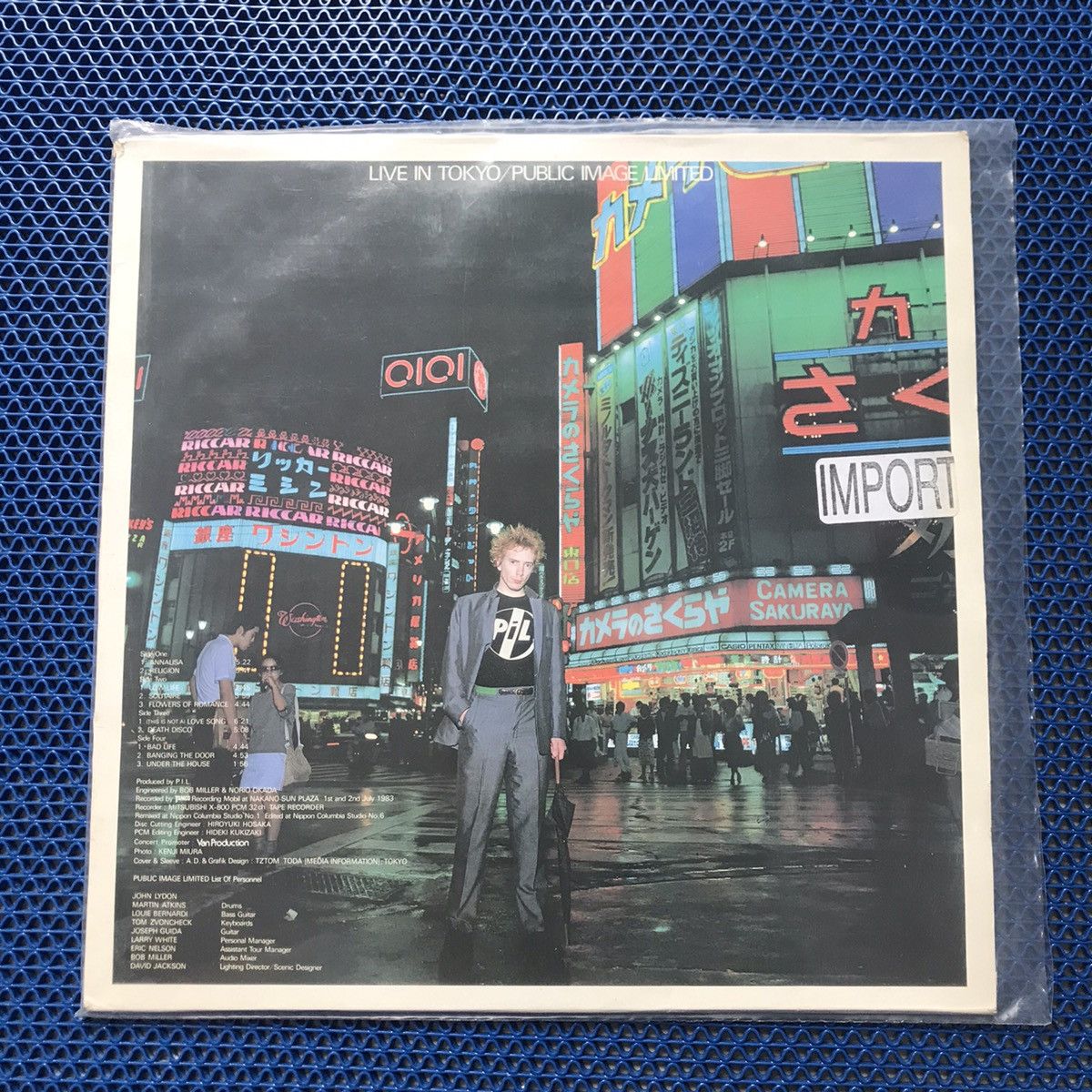 Other PIL PUBLIC IMAGE LTD LIMITED vinyl DOUBLE 2 Vinyl - LIVE jpn Size ONE SIZE - 4 Thumbnail