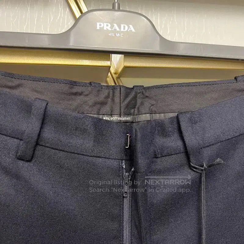 Neil Barrett NeIL Barrett Navy Wool Casual Pants for Men . Size US 34 / EU 50 - 2 Thumbnail