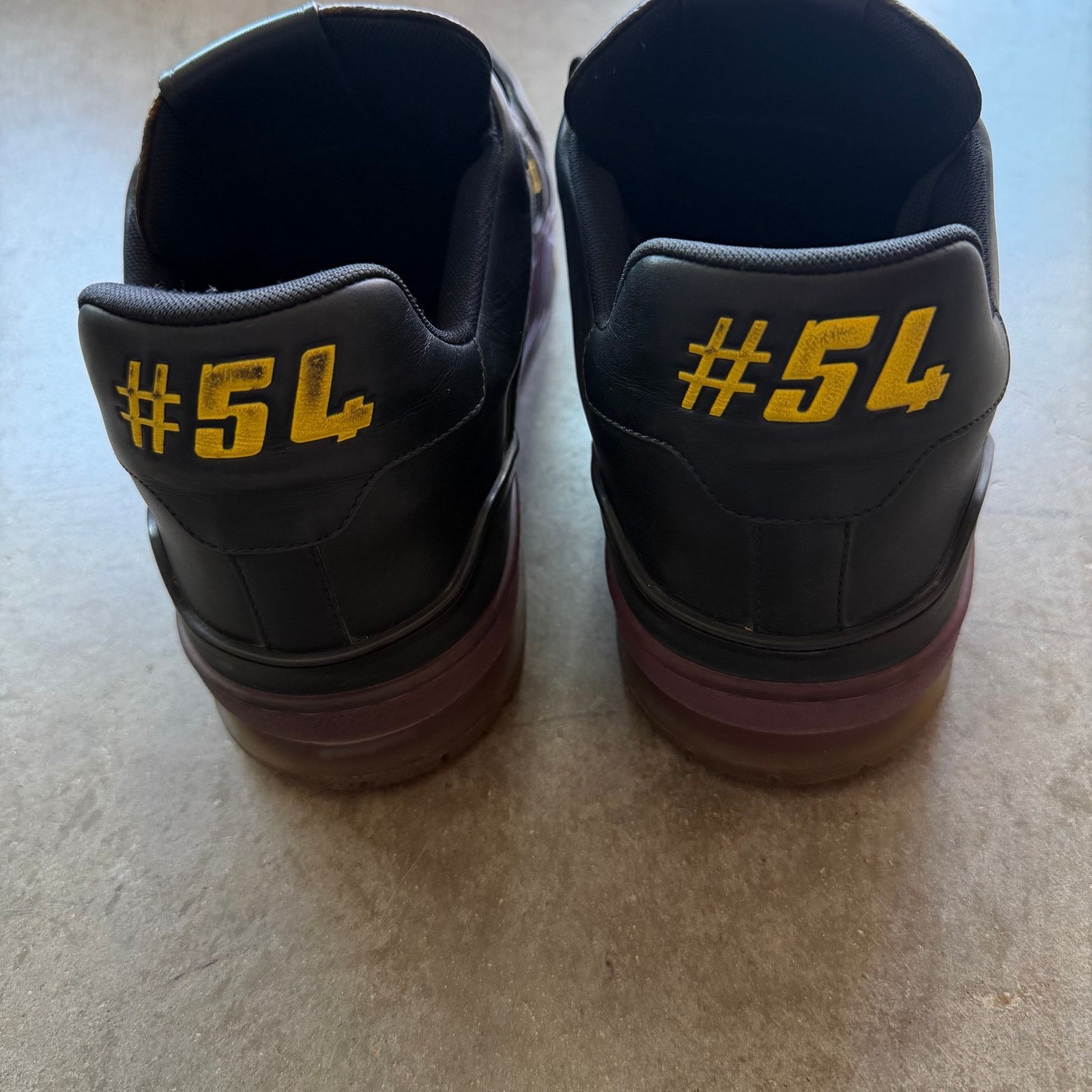 Louis Vuitton Louis Vuitton Trainer Brown Monogram Yellow Purple Size US 12.5 / EU 45-46 - 6 Thumbnail