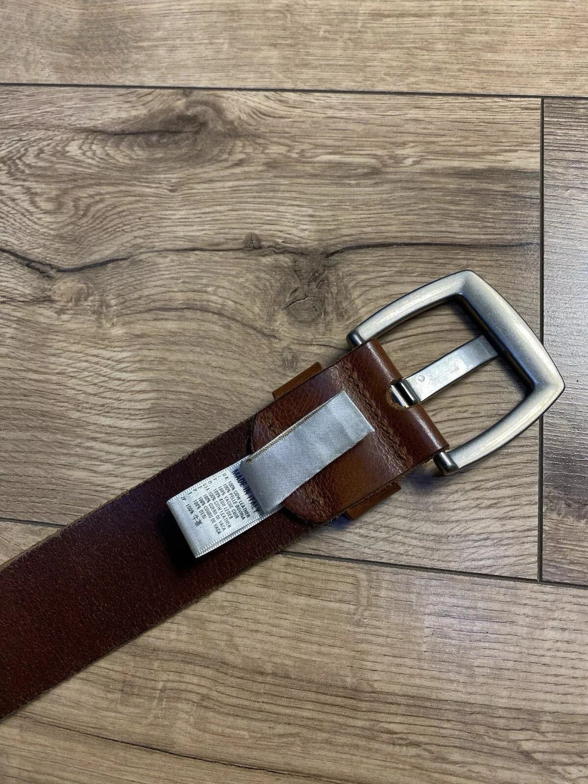 Diesel diesel vintage leather Belt Men Y2K 95 Cm Size 38 - 2 Thumbnail