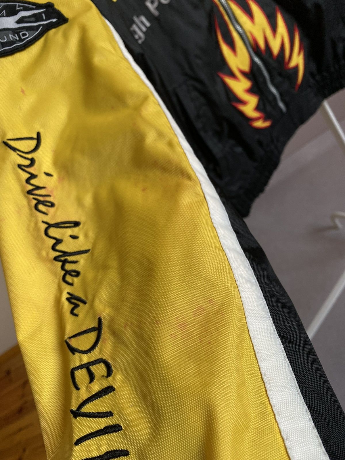 Vintage Vintage HELLFIRE Hell Fire High Power Racing Jacket Coat Size US M / EU 48-50 / 2 - 11 Thumbnail