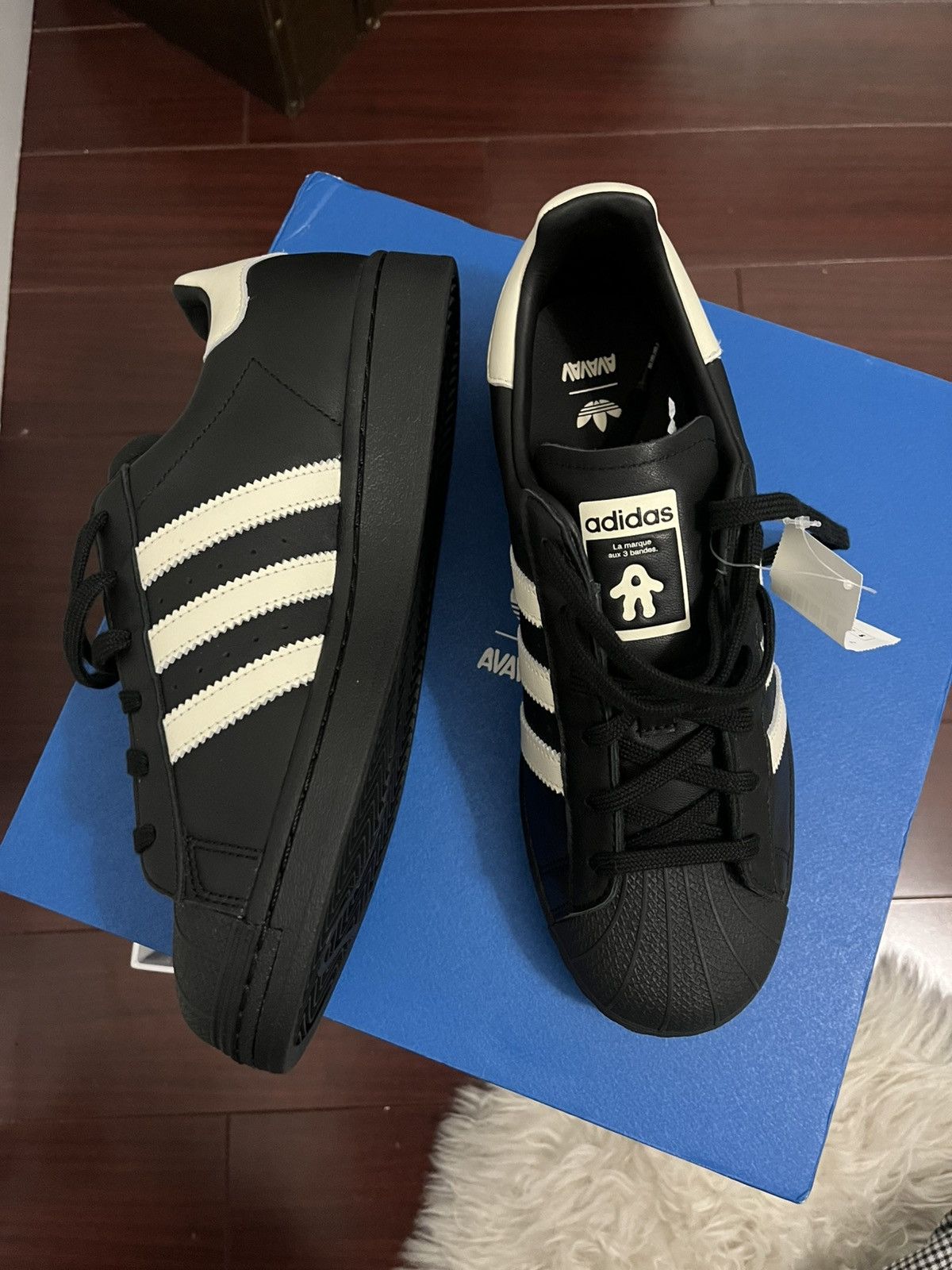 Adidas adidas x avavav superfinger superstar trainers Size US 8.5 / IT 38.5 - 3 Thumbnail