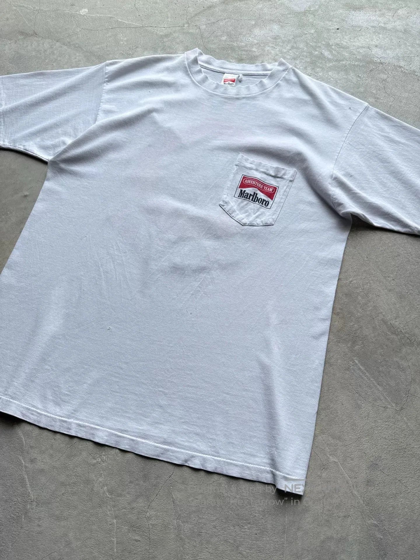 Vintage Vintage 90s Marlboro Adventure Team Tee. Size US L / EU 52-54 / 3 - 3 Thumbnail