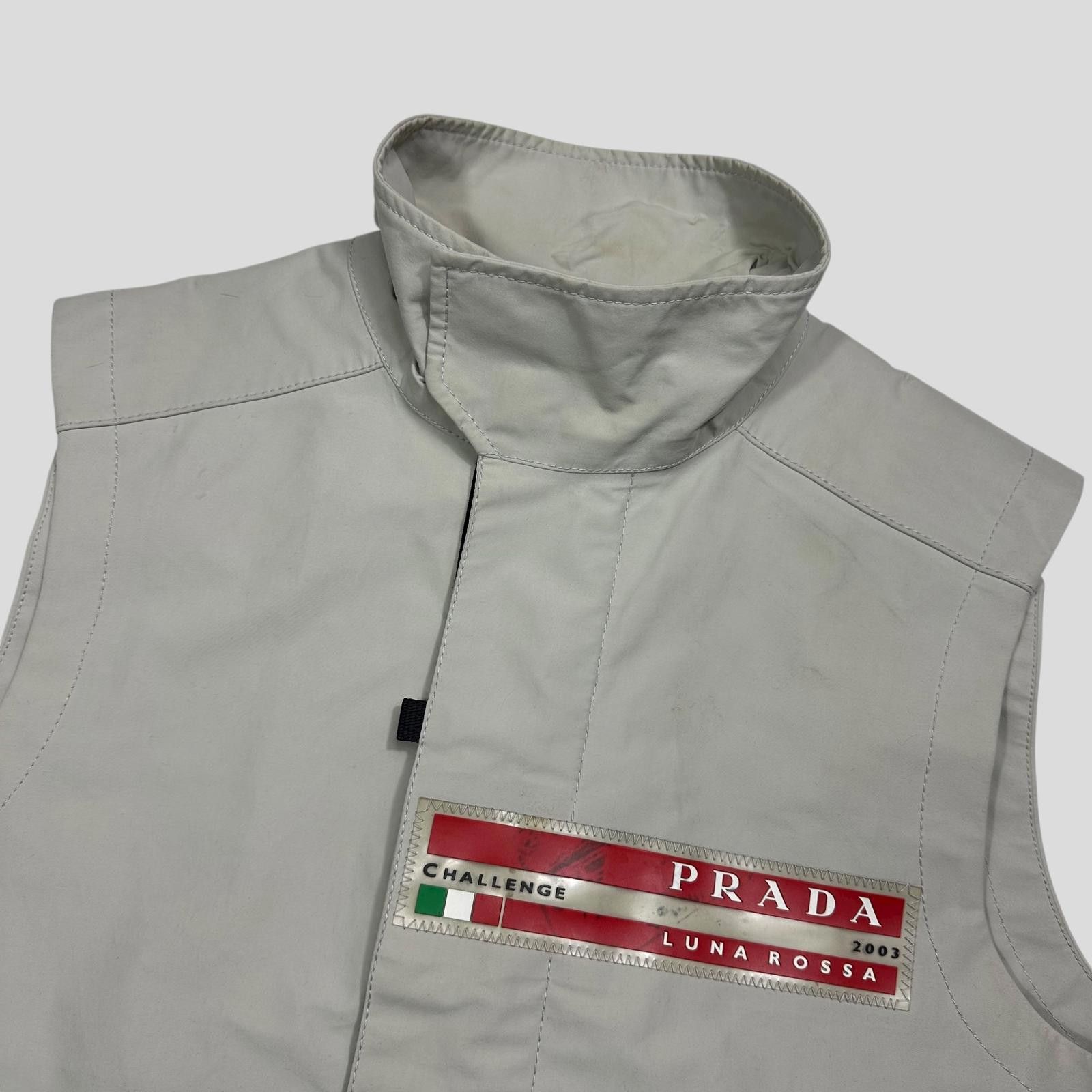 Prada Prada Luna Rossa 2003 Goretex Sailing Gilet Vest - M Size US M / EU 48-50 / 2 - 5 Thumbnail