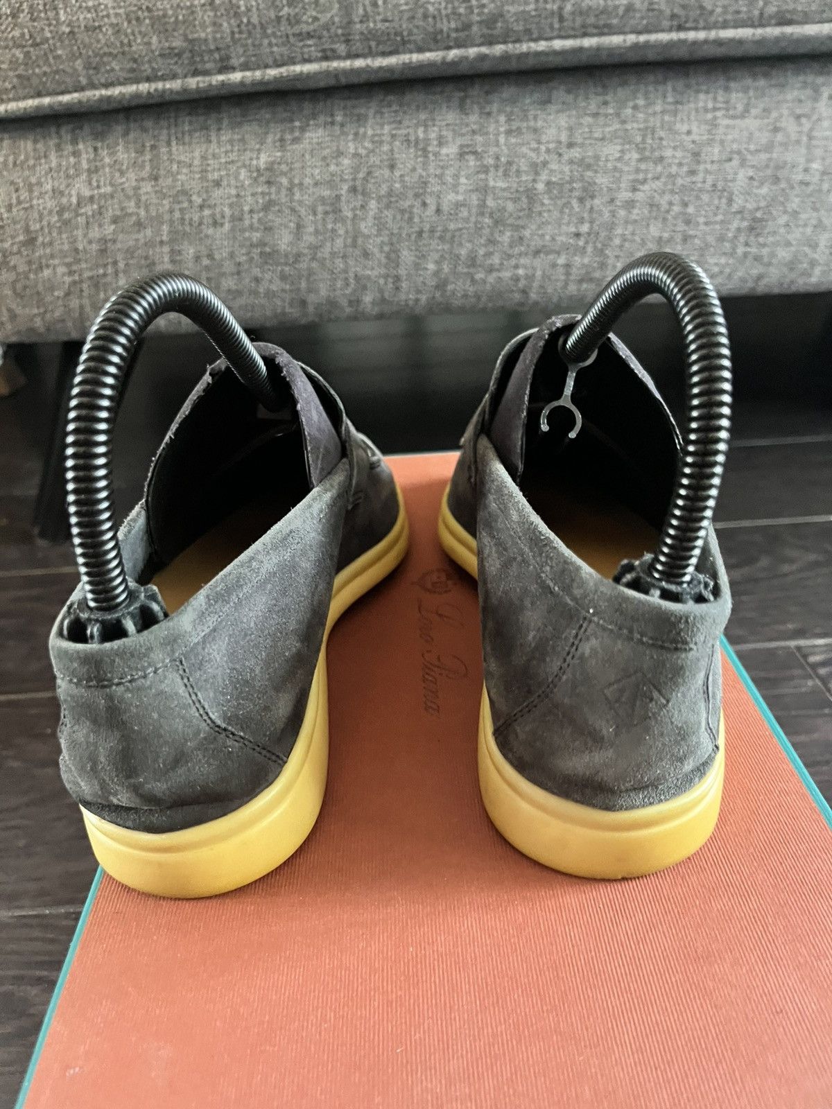 Loro Piana Loro piana black summer walk charms uk 3.5 eu 36.5 Size US 6.5 / IT 36.5 - 5 Thumbnail