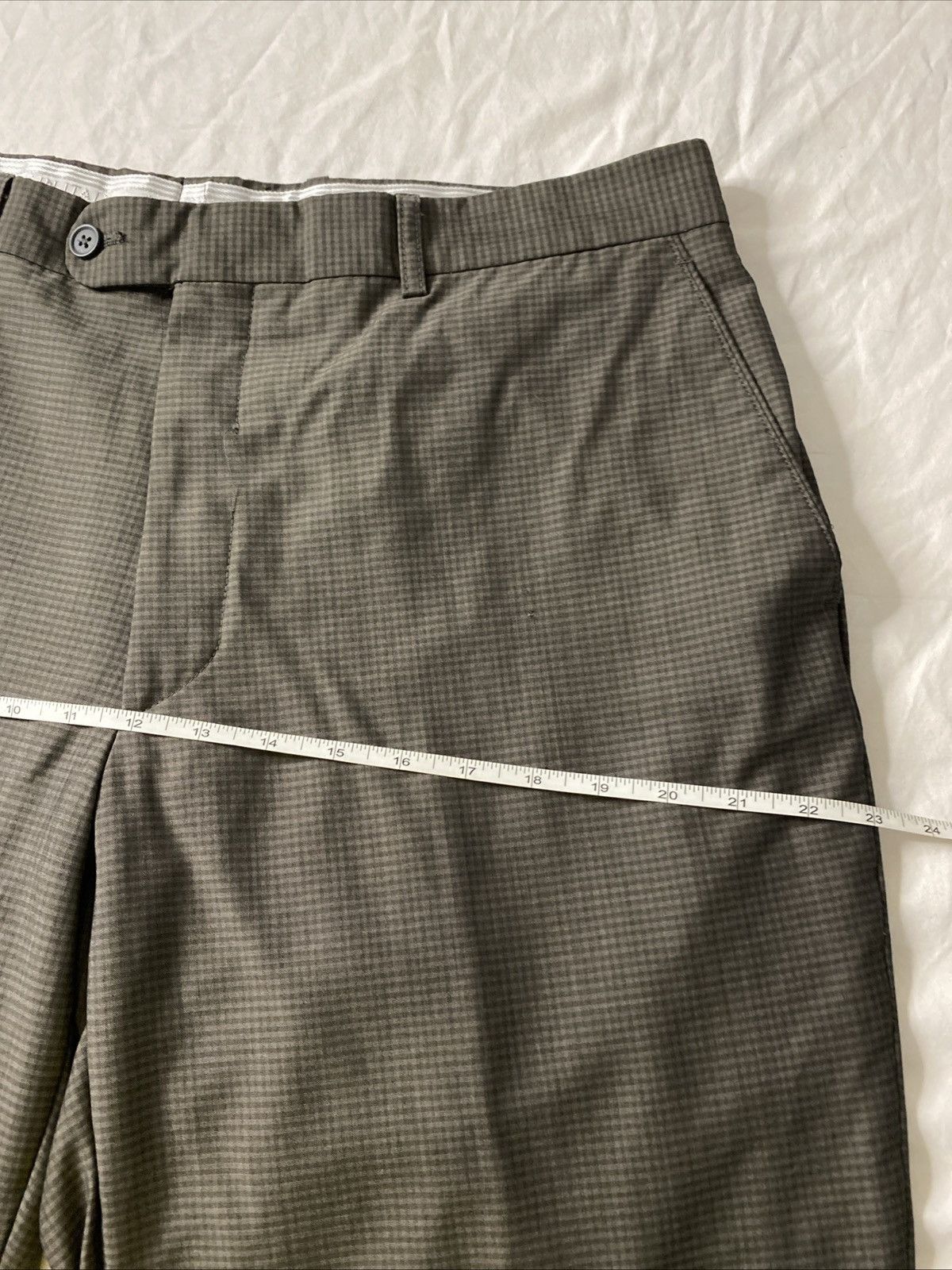 Luxe Zignone Linea Naturale Luxe Gray Mens Pants Sz 36 *DEFECT* Size US 36 / EU 52 - 15 Thumbnail