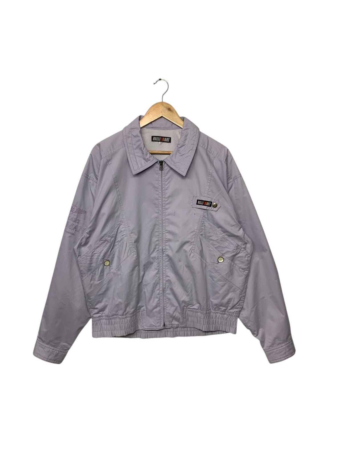 Other Vintage 90's Ralli Art Clubman Worker Jacket Zipper Down Size US XL / EU 56 / 4 - 1 Thumbnail