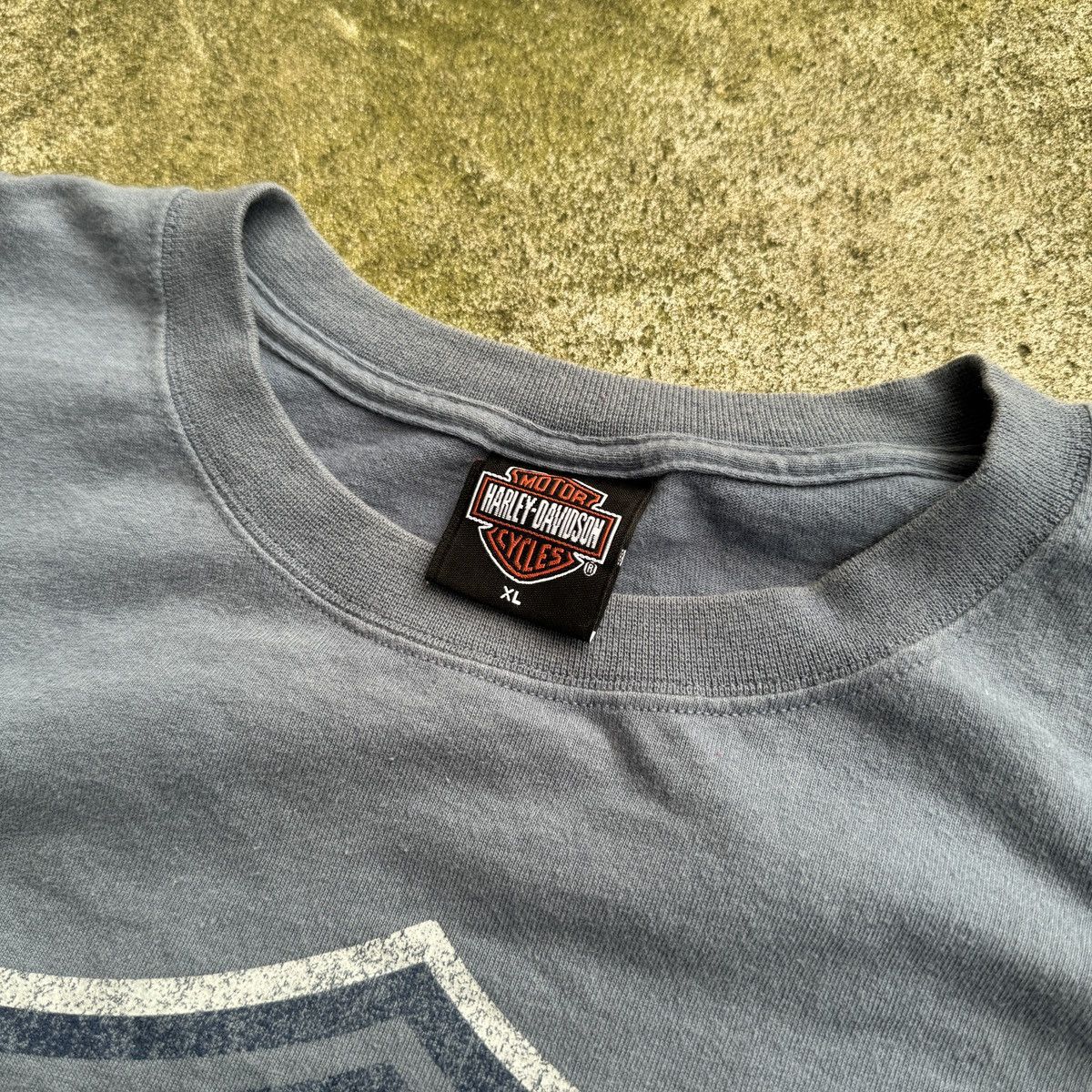 Harley Davidson Harley Faded Metal Flame Longsleeve Thermal Shirt ERD Grunge Size US XXL / EU 58 / 5 - 3 Thumbnail