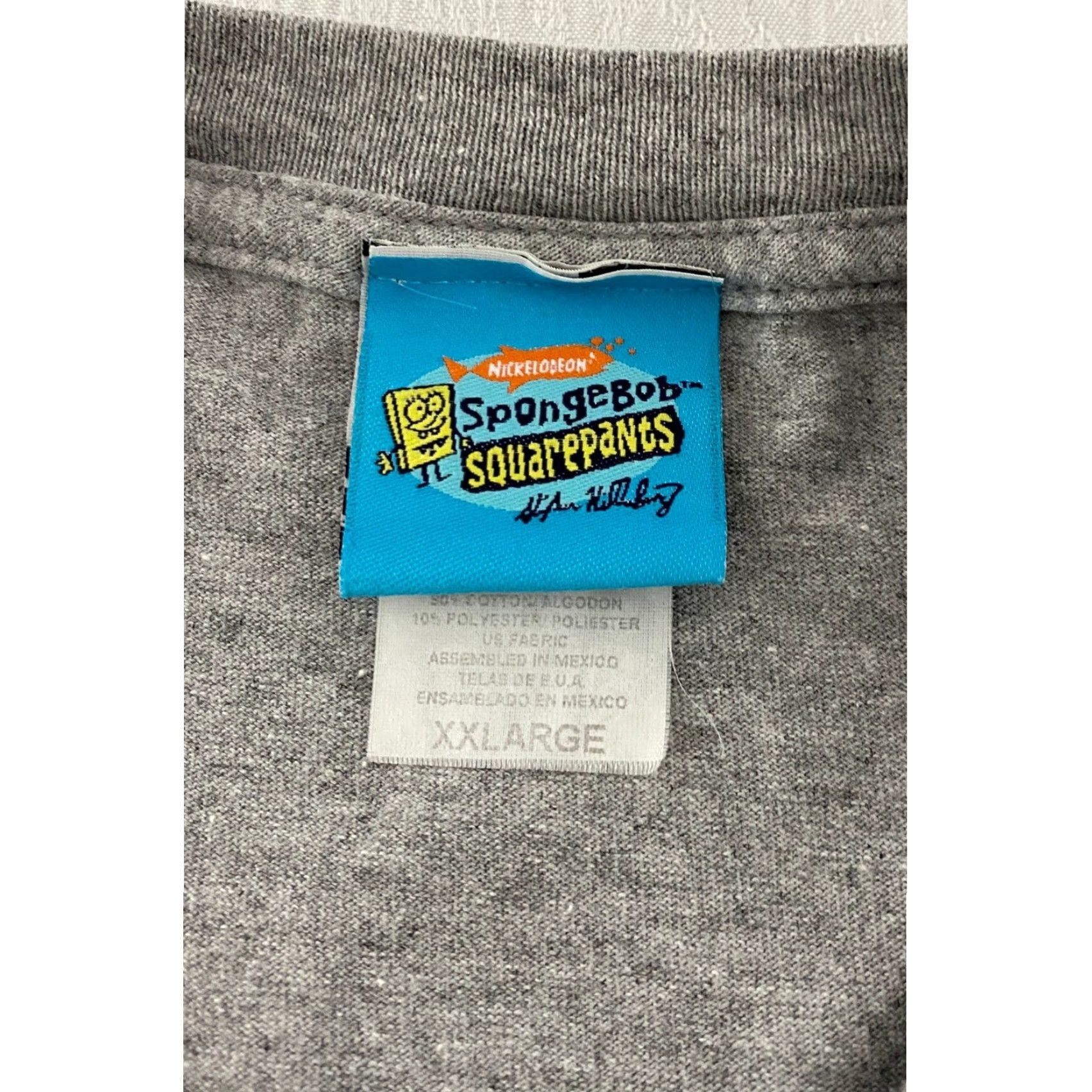 Nickelodeon VINTAGE Nickelodeon SpongeBob SquarePants Graphic T-Shirt Gray Mens XXL Golf 2003 Size US XXL / EU 58 / 5 - 4 Thumbnail