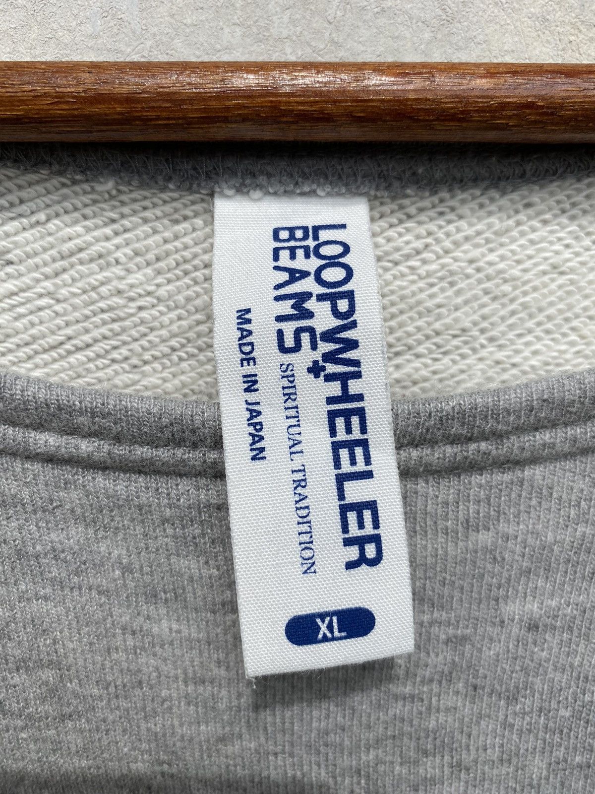 Beams Japan × Loopwheeler Japanese Brand Beams x Loopwheeler Women Sweatshirt Pullover Size US XL / EU 56 / 4 - 8 Thumbnail