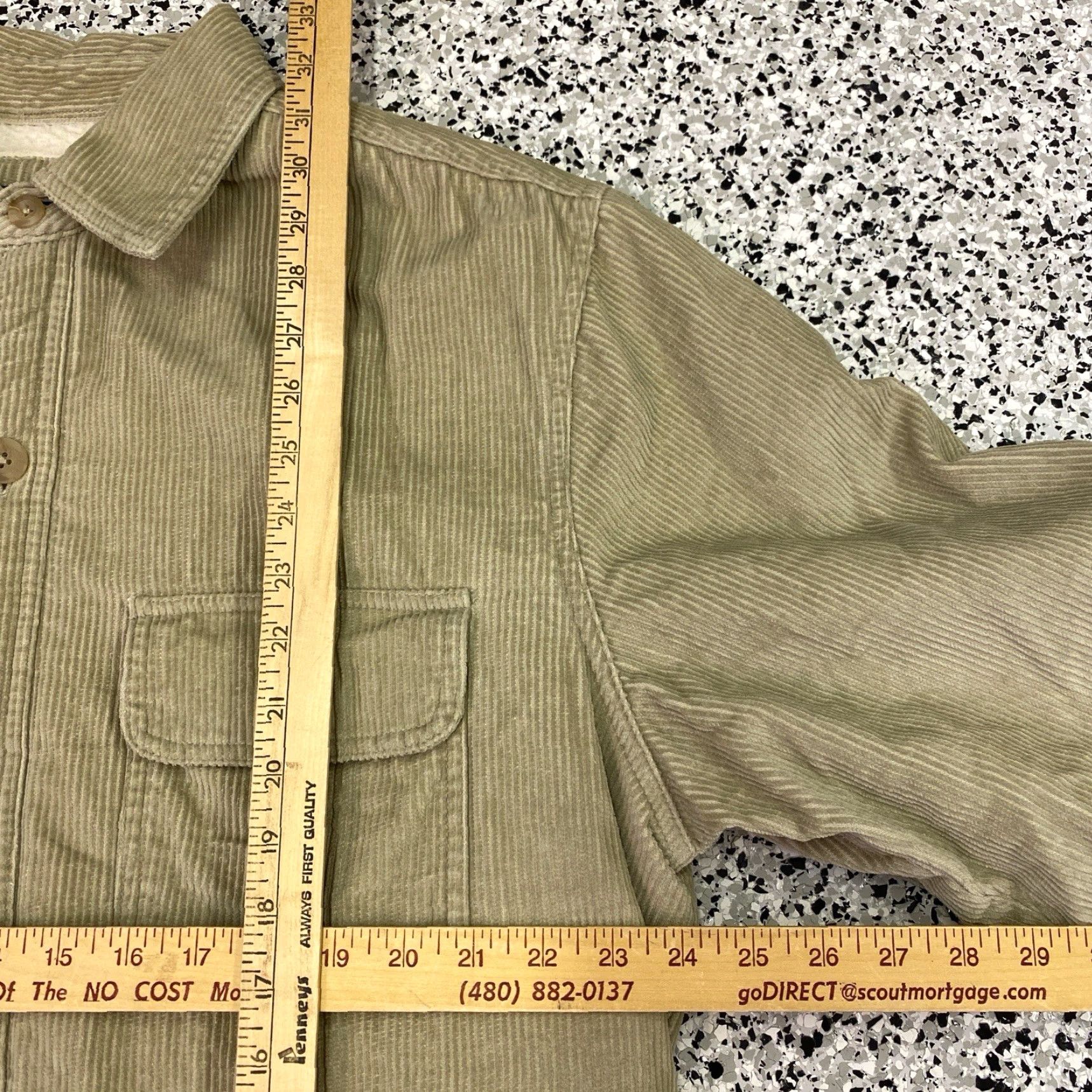 High Sierra VINTAGE High Sierra Shirt Jacket Men L Corduroy VTG Western Shacket Fleece Corduroy Shacket Fleece Size US L / EU 52-54 / 3 - 2 Thumbnail