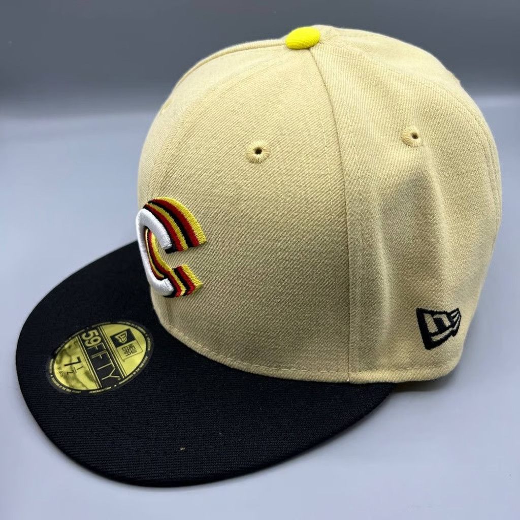 New Era Chicago Cubs Hat Men 7 1/2 59Fifty New Era Fitted Cap Size ONE SIZE - 3 Thumbnail