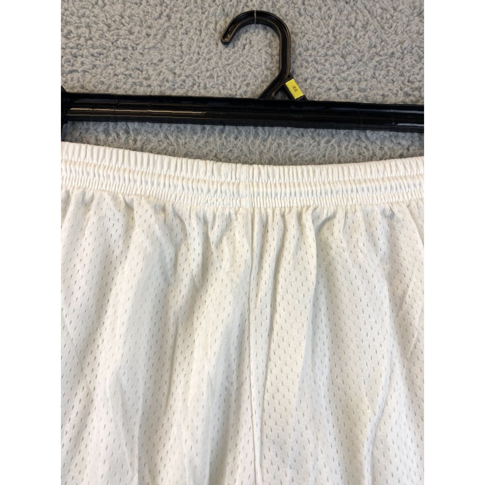 Nike Nike Men's Athletic Shorts M White Black Sports Gym Cross Training Running Jersey 85-5 Size US 31 - 3 Thumbnail