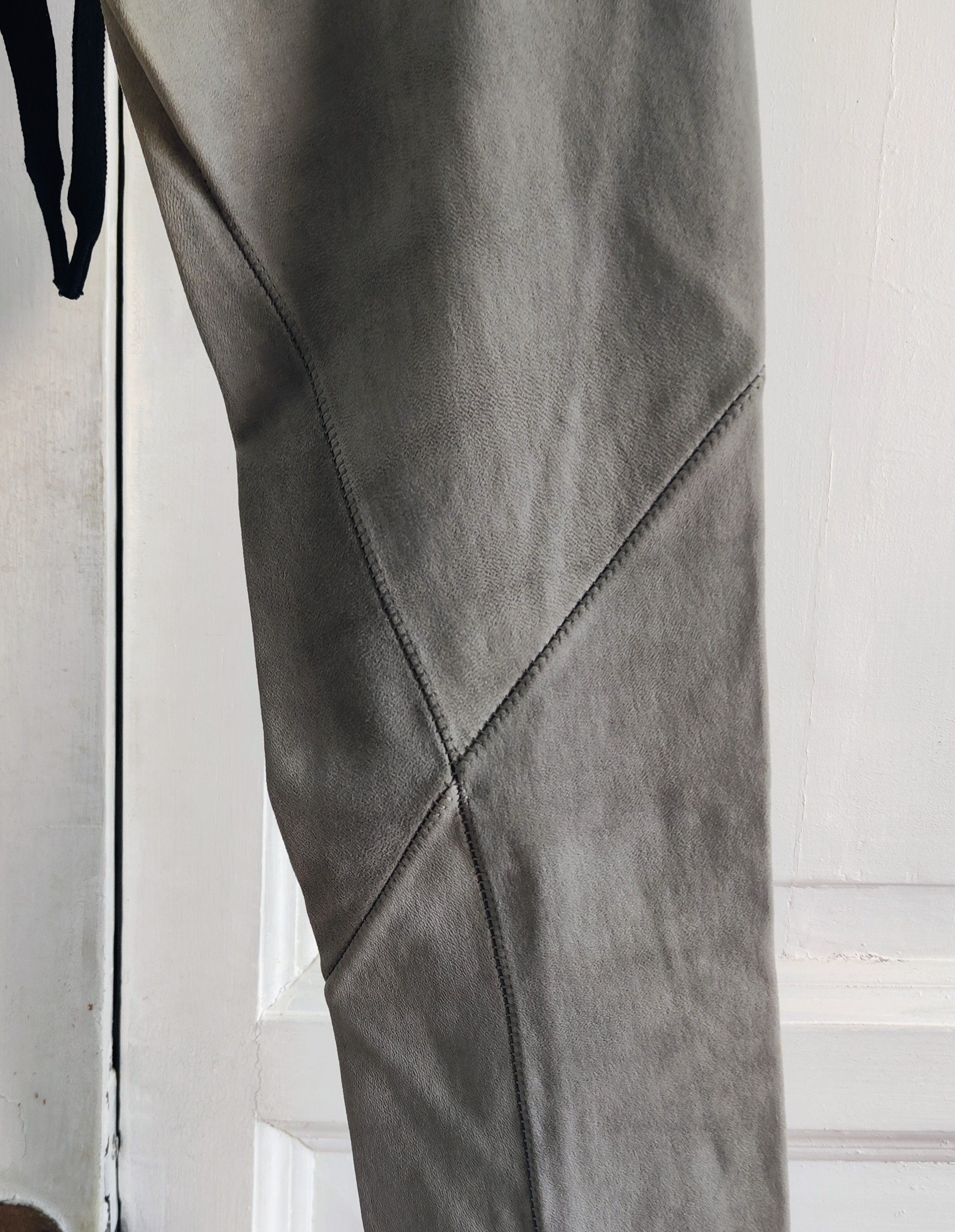 Isaac Sellam Experience Leather pants.Like Haider Ackermann or Yohji Yamamoto Size 27" / US 4 / IT 40 - 3 Thumbnail
