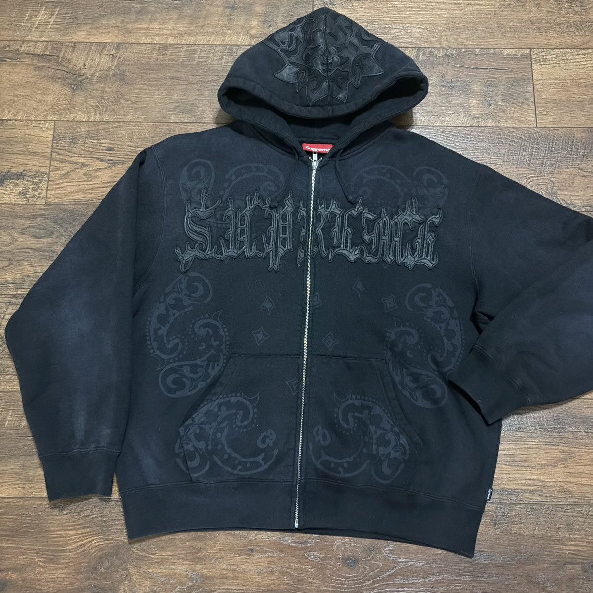 Supreme Supreme Roman Zip Up Hooded Sweatshirt SS23 | Grailed