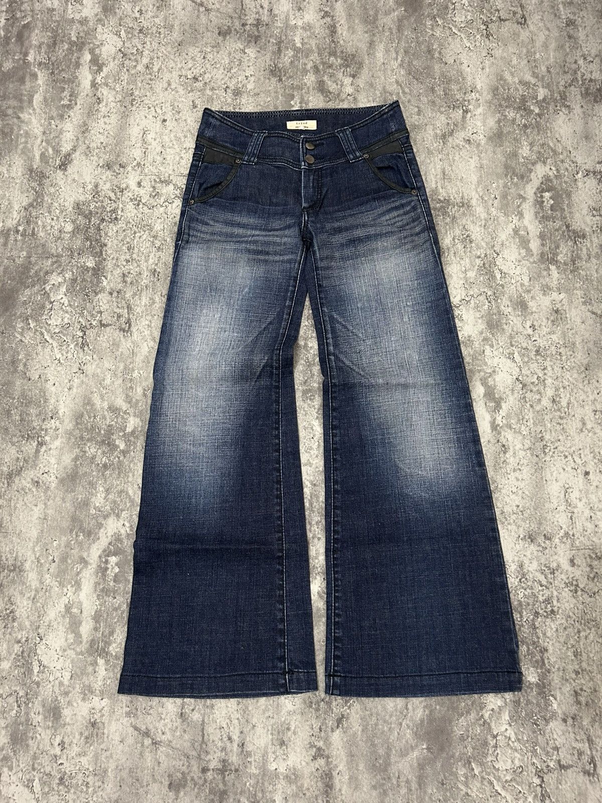 If Six Was Nine × Japanese Brand × Tornado Mart irise Japan MudWash Flare Jeans Size US 29 - 1 Thumbnail