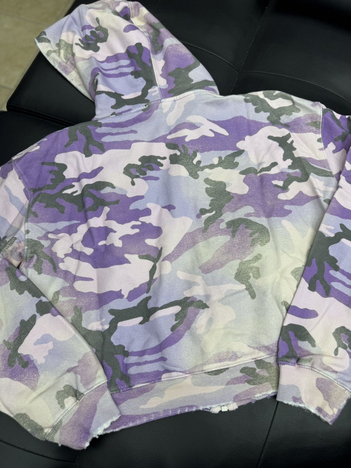 Vale Valley Hoodie Purple Camo Zip Up Size Small (NEW) Size US S / EU 44-46 / 1 - 7 Thumbnail